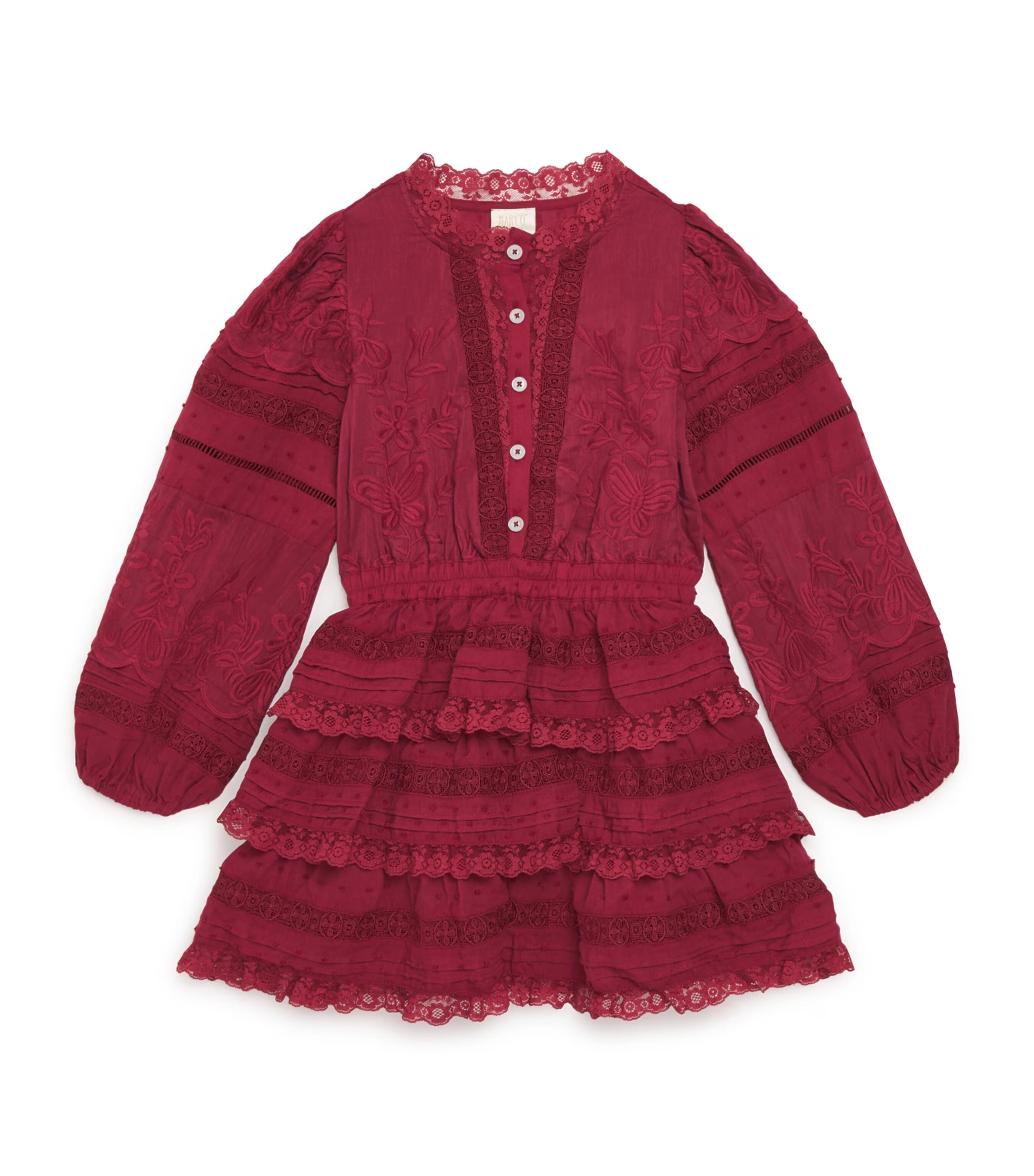 Lace Embroidered Betty Dress (3-16 Years)