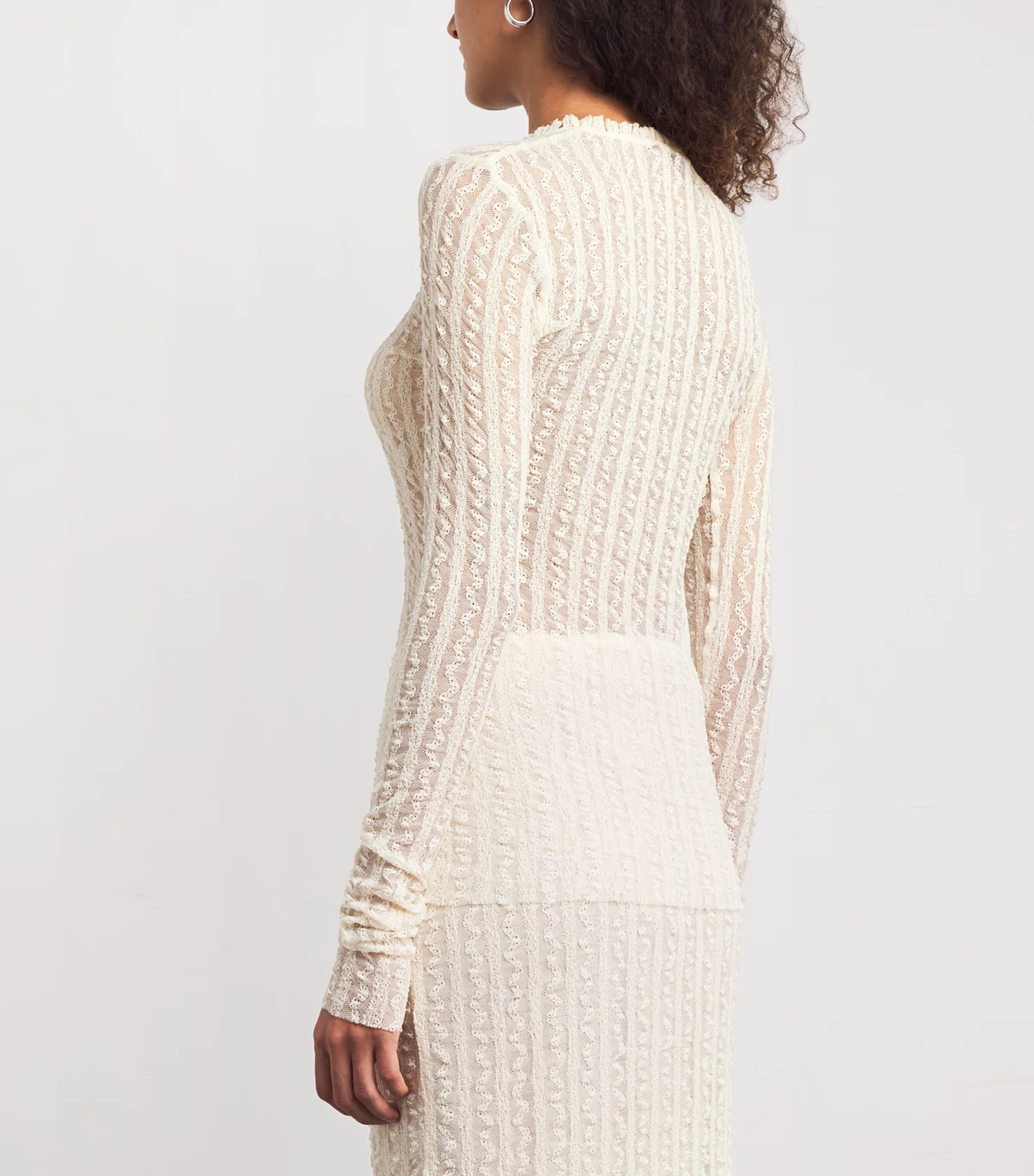 Lace Long-Sleeve T-Shirt