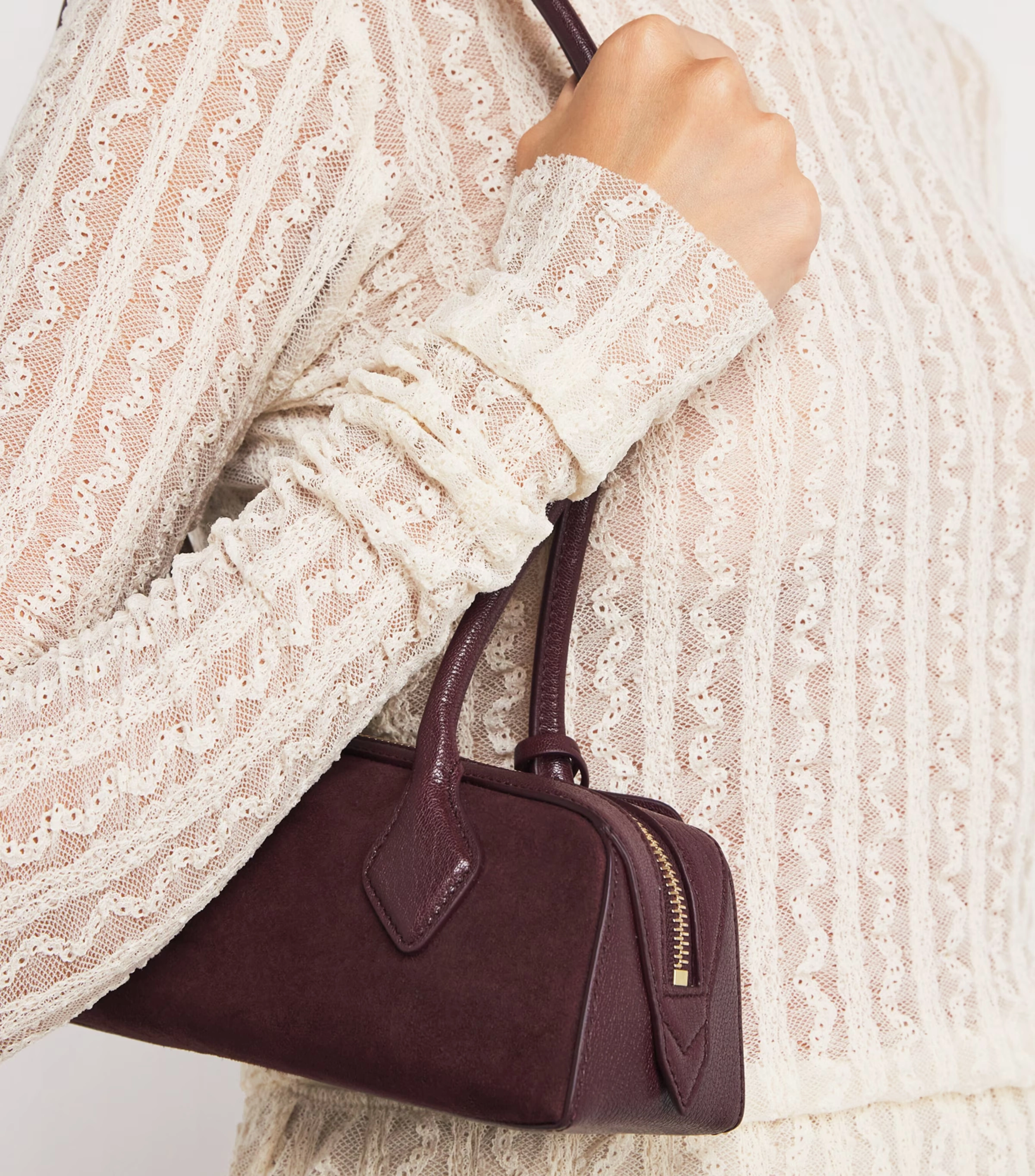 Lace Long-Sleeve T-Shirt