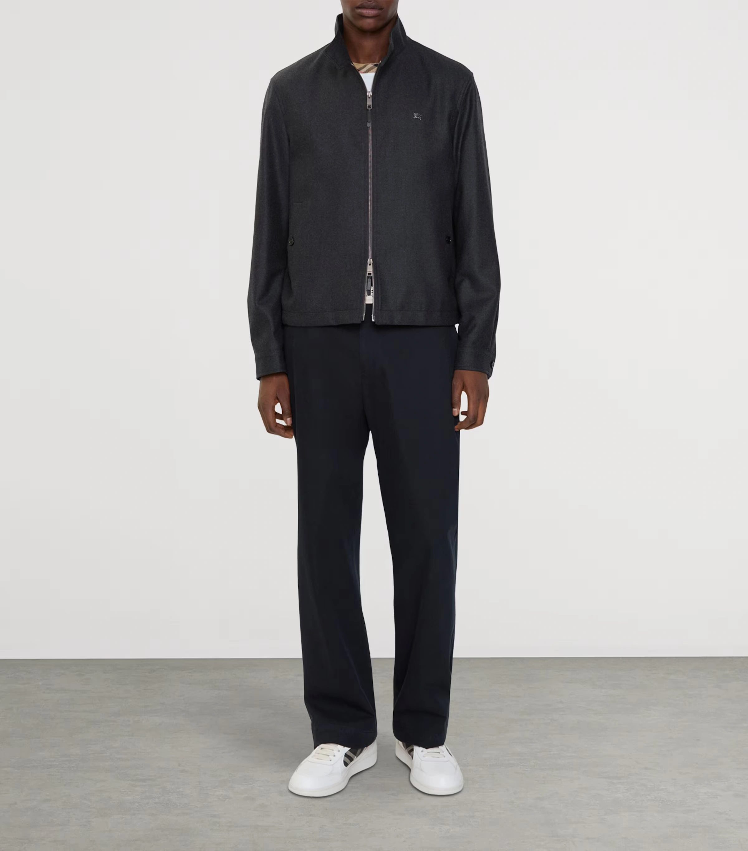 Wool Harrington Jacket