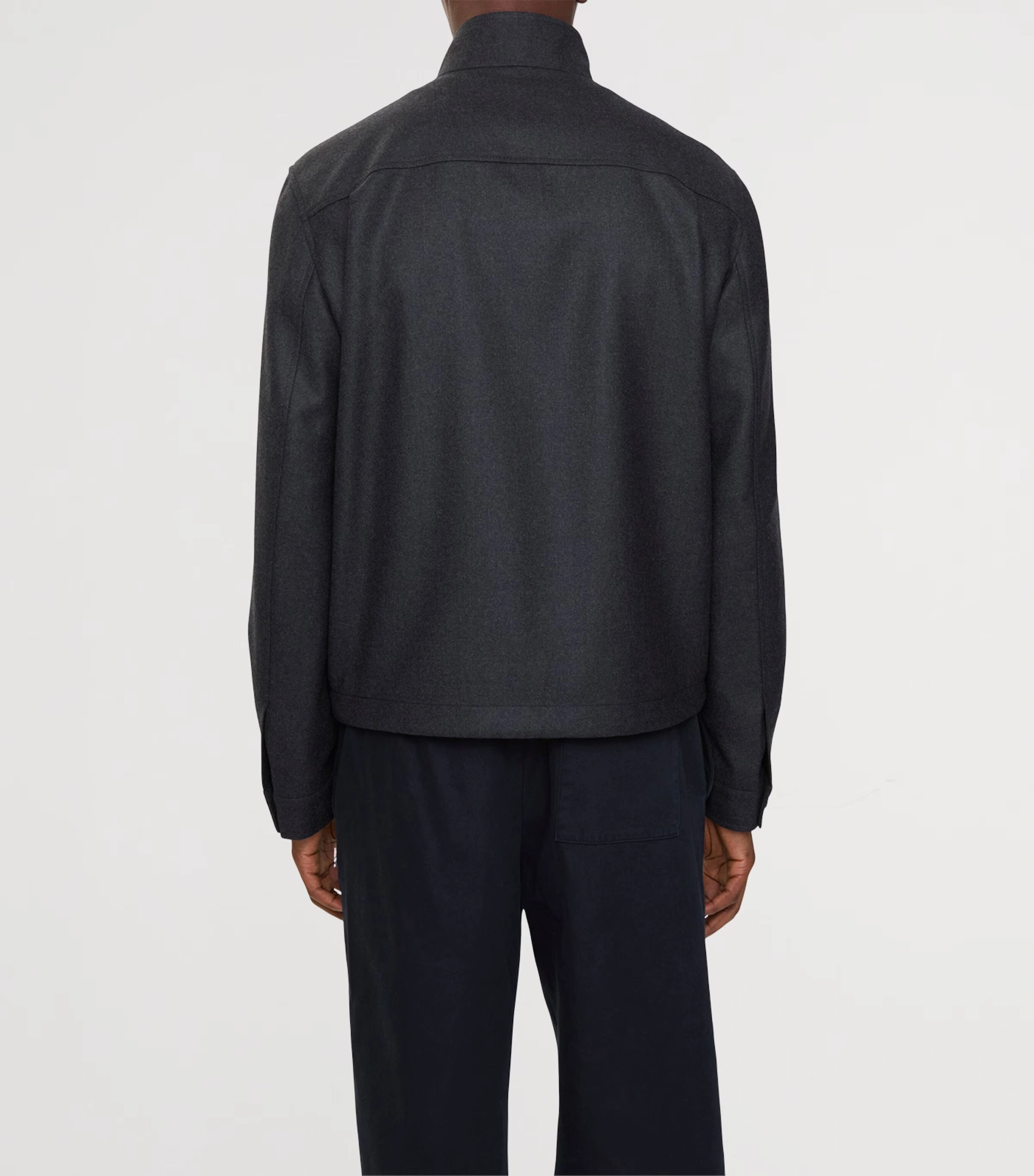 Wool Harrington Jacket