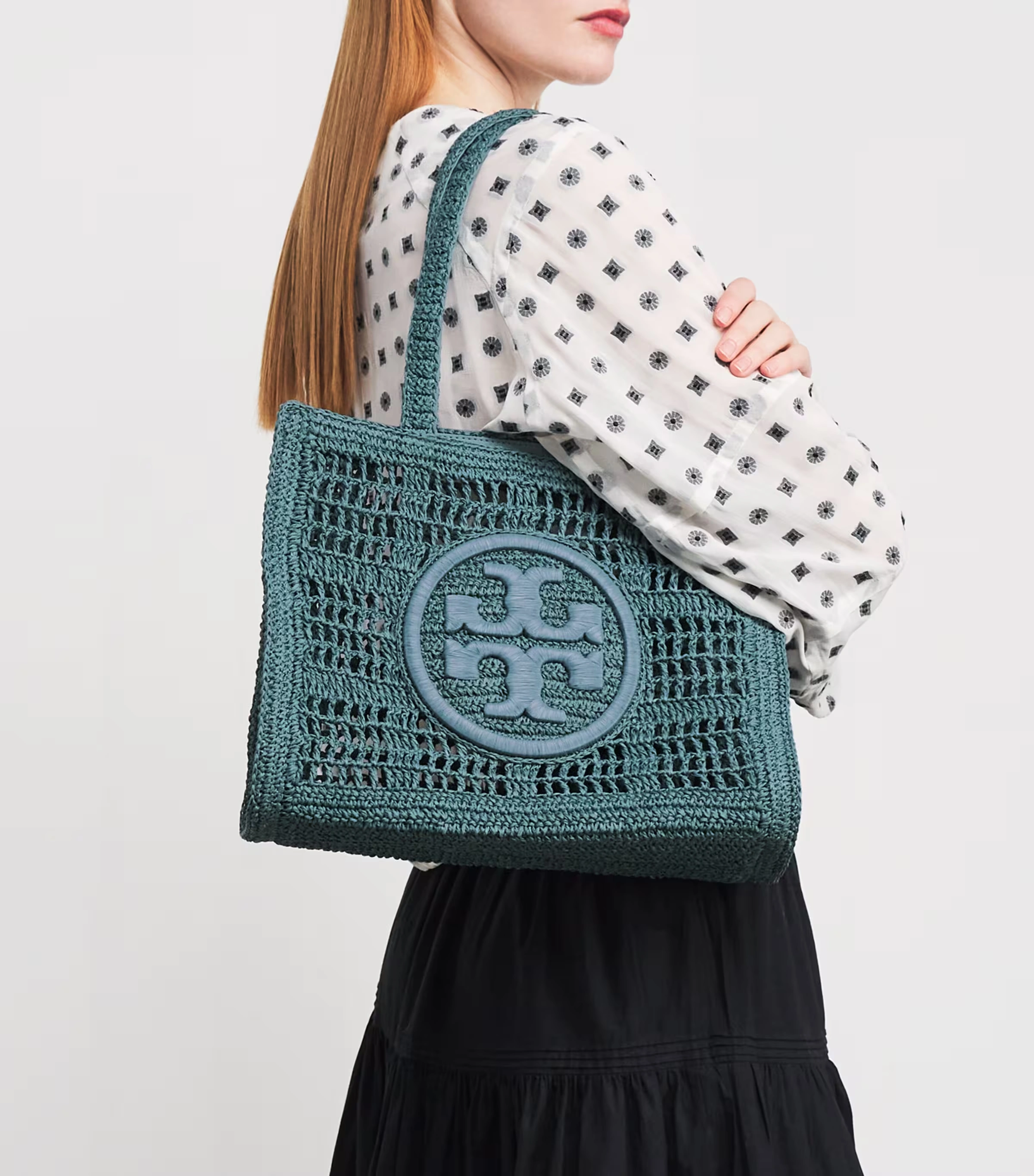 Small Crochet Ella Tote Bag