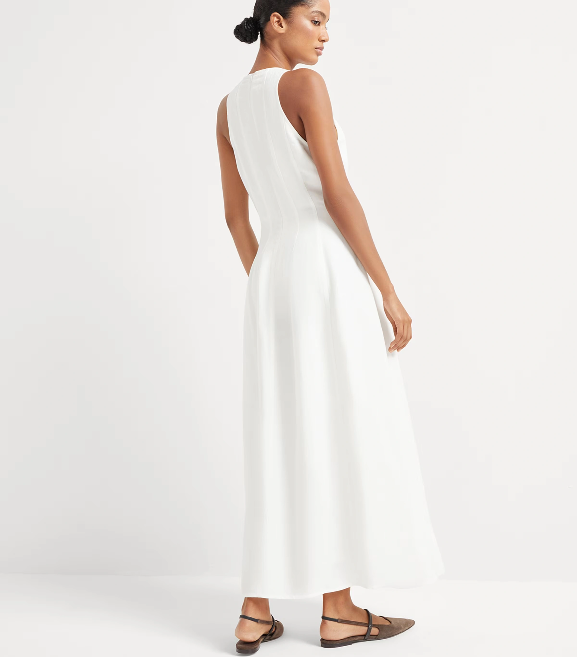 Twill Midi Dress 3 Twill Midi Dress