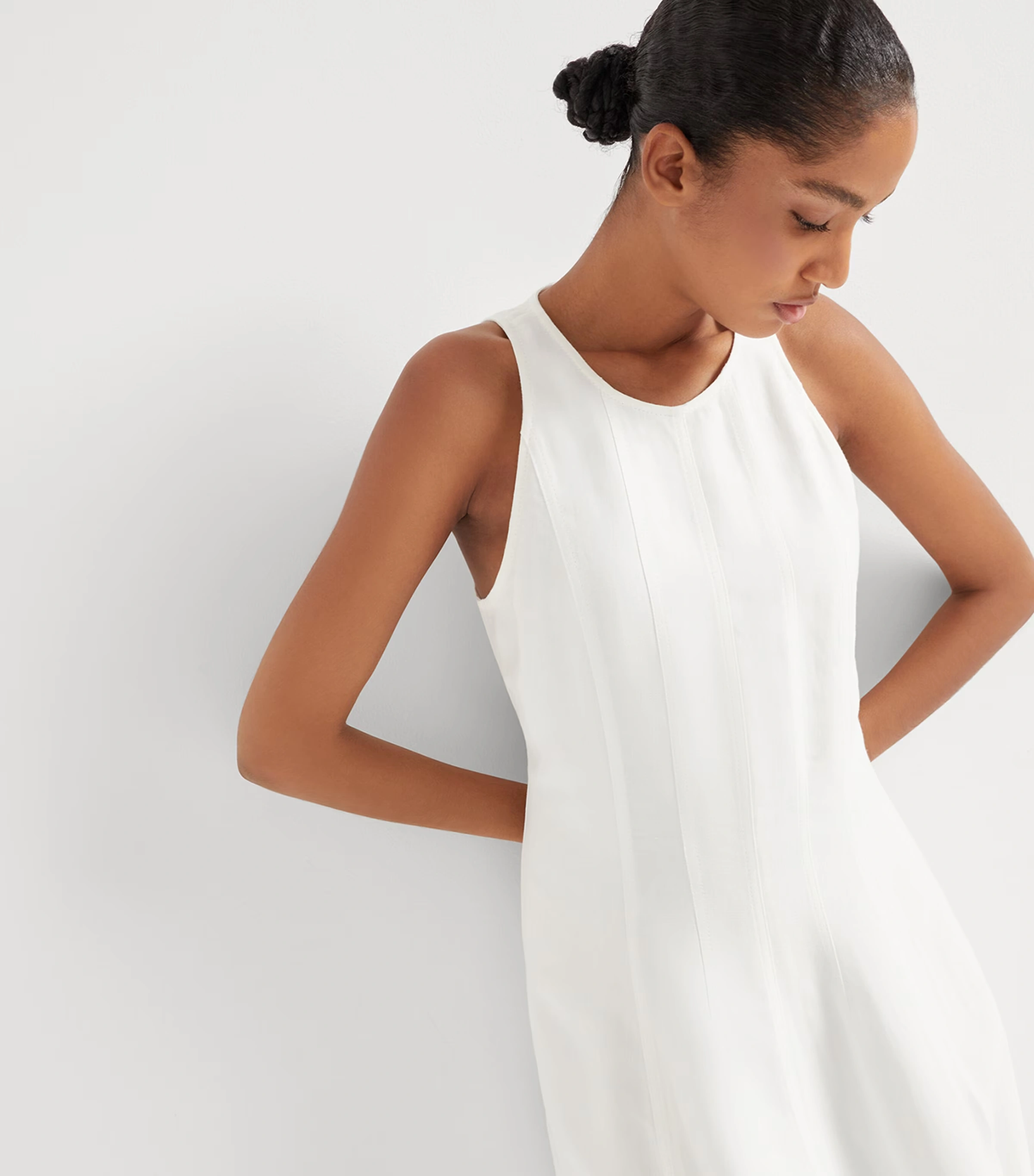 Twill Midi Dress 5 Twill Midi Dress