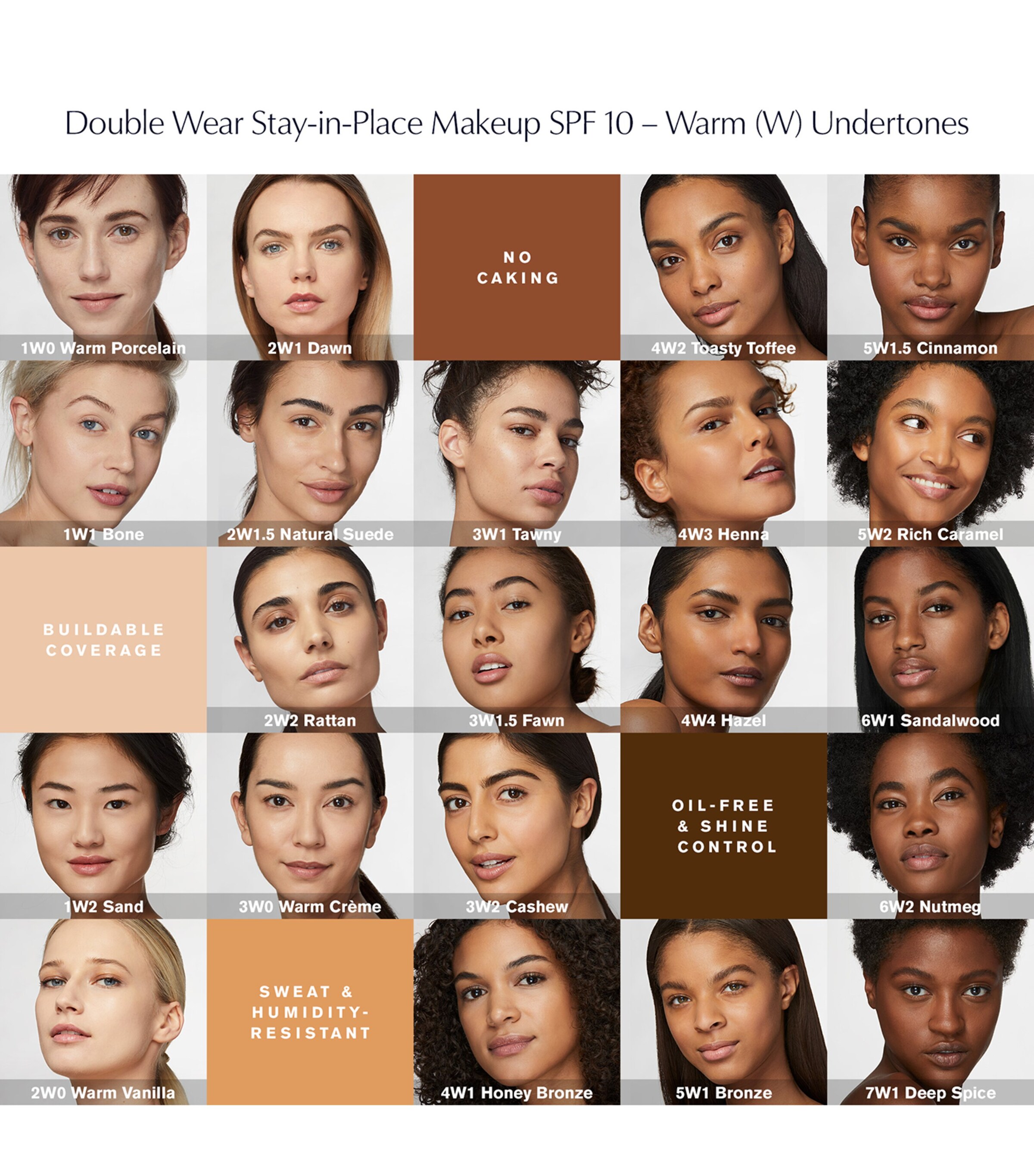 Double Wear Stay-in-Place Foundation SPF 10