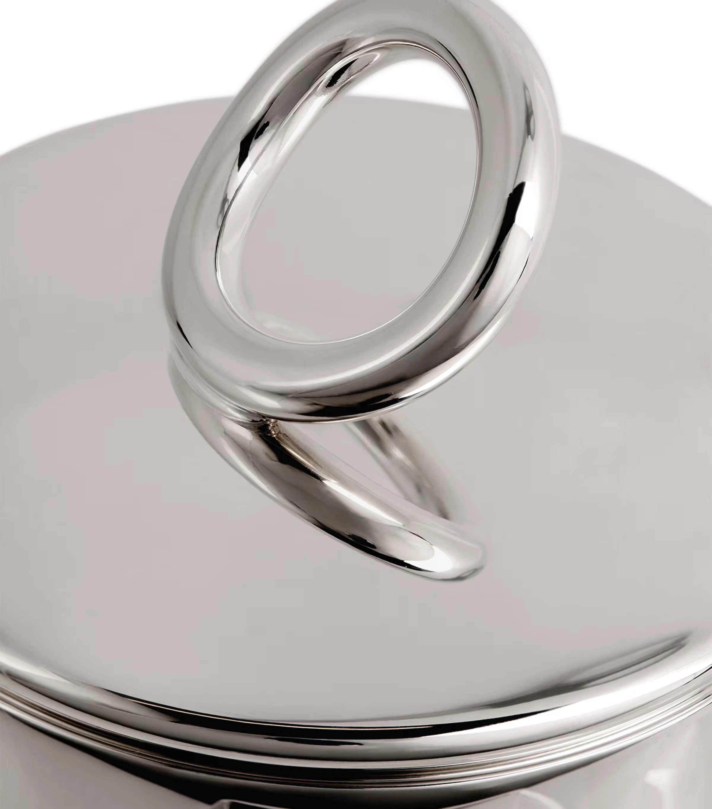 Silver-Plated Vertigo Sugar Bowl