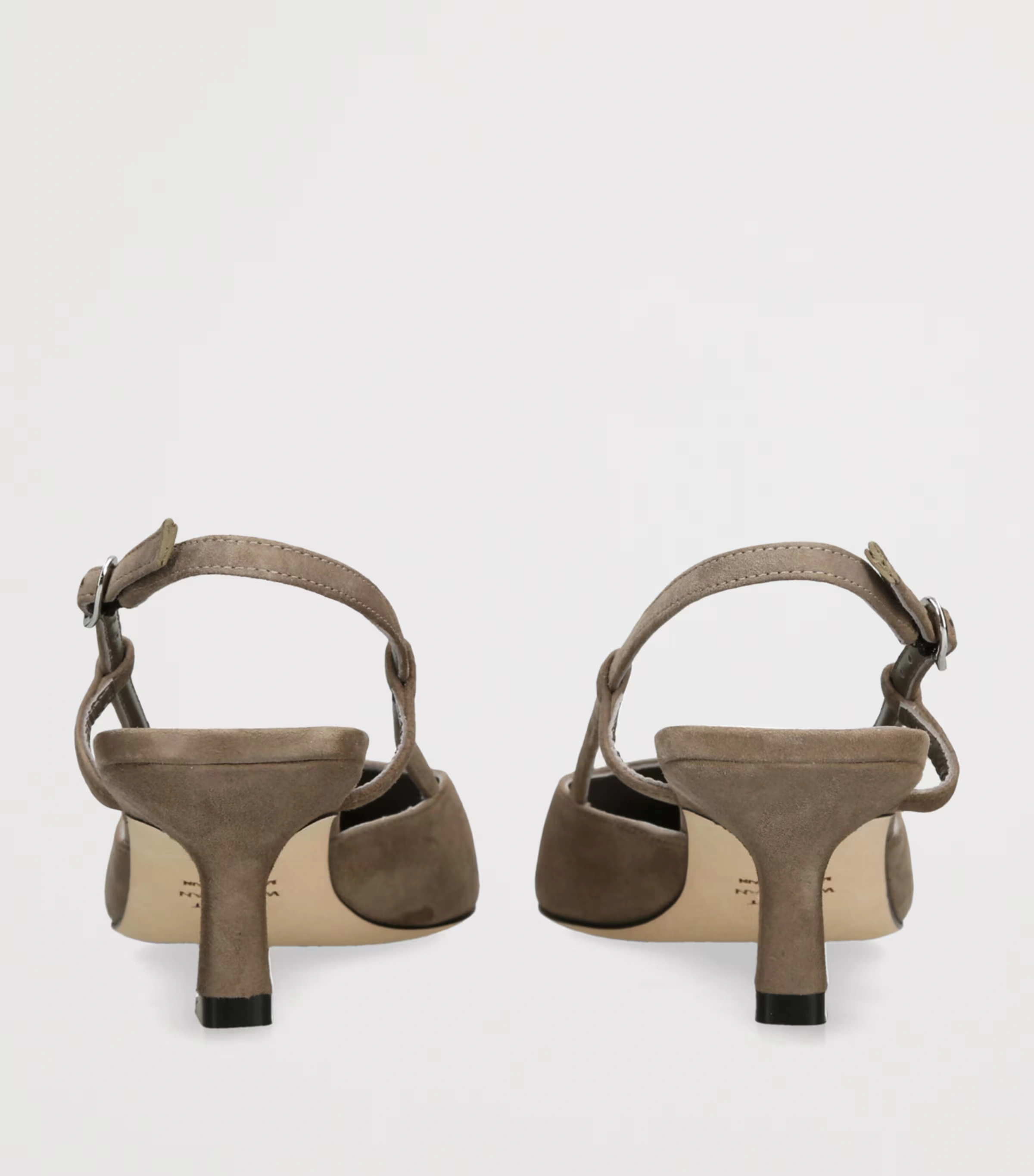 Suede Vinnie Slingback Pumps 50