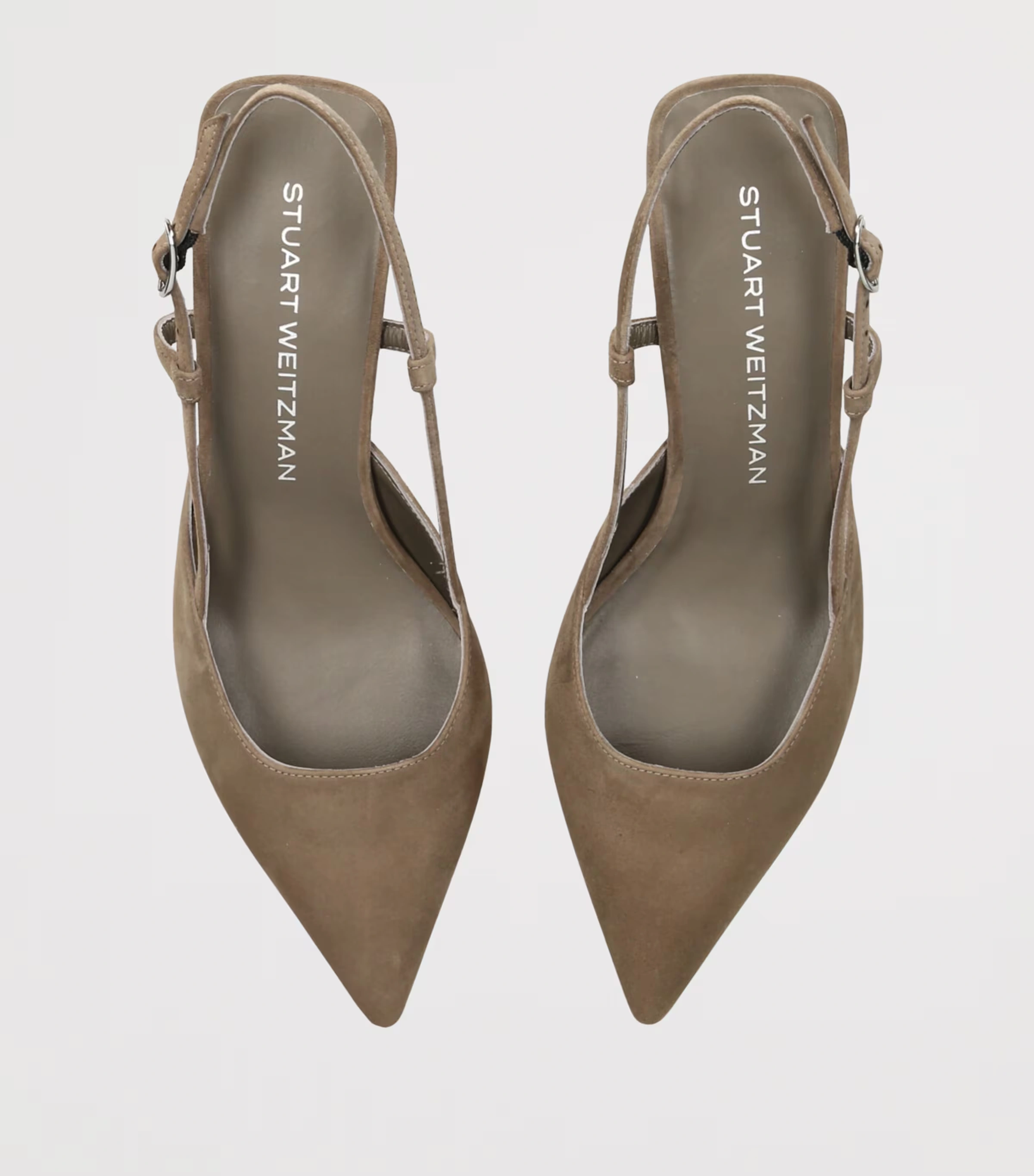 Suede Vinnie Slingback Pumps 50