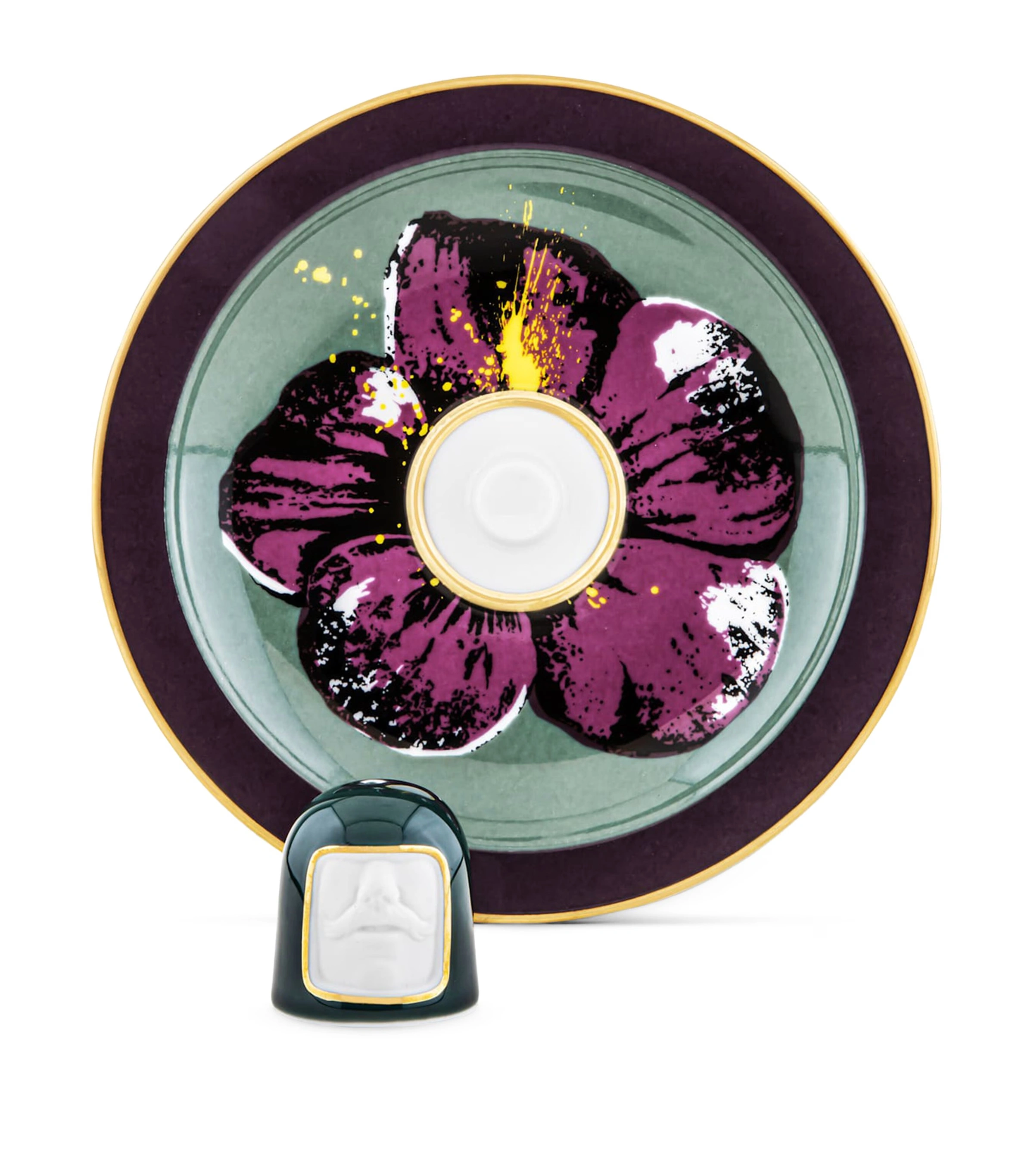 x Luca Nichetto Porcelain Il Frate Incense Holder