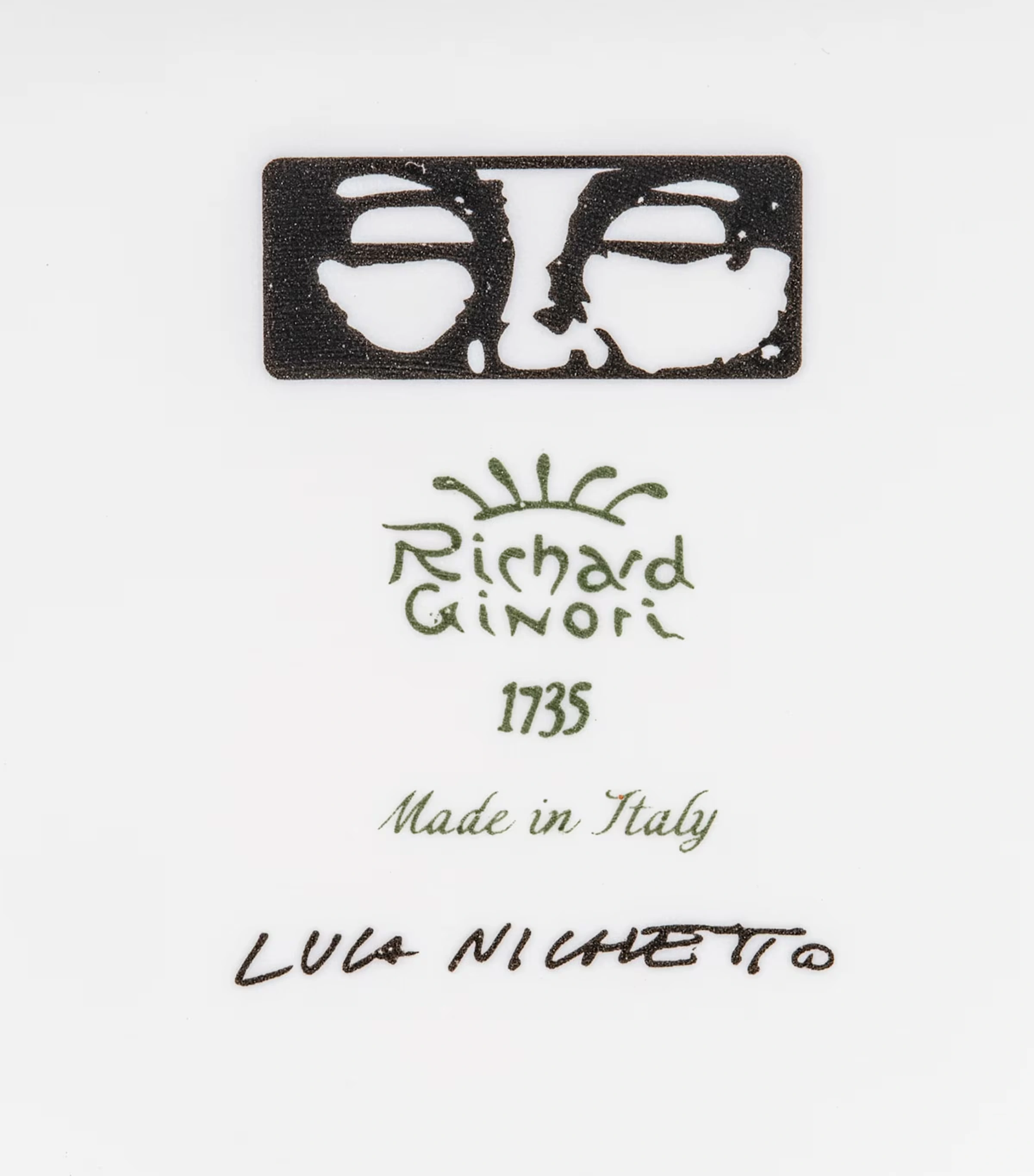 x Luca Nichetto Porcelain Il Frate Incense Holder