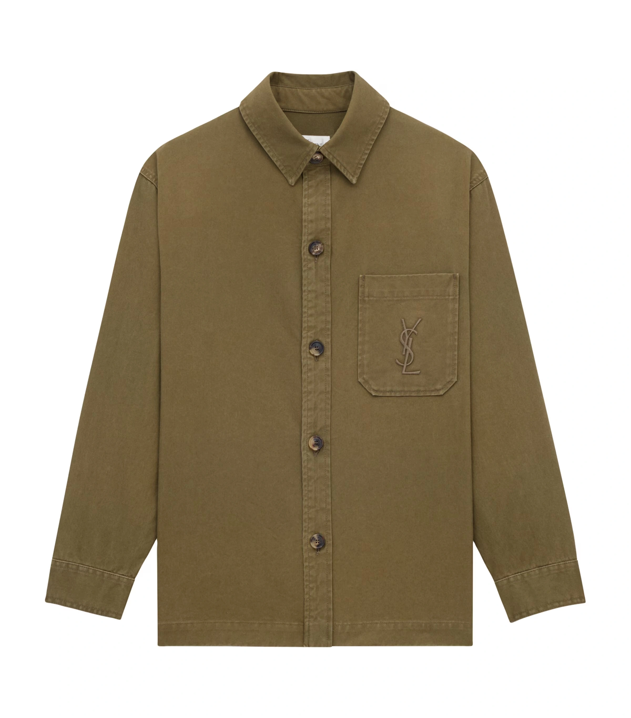 Cotton Gabardine Cassandre Overshirt