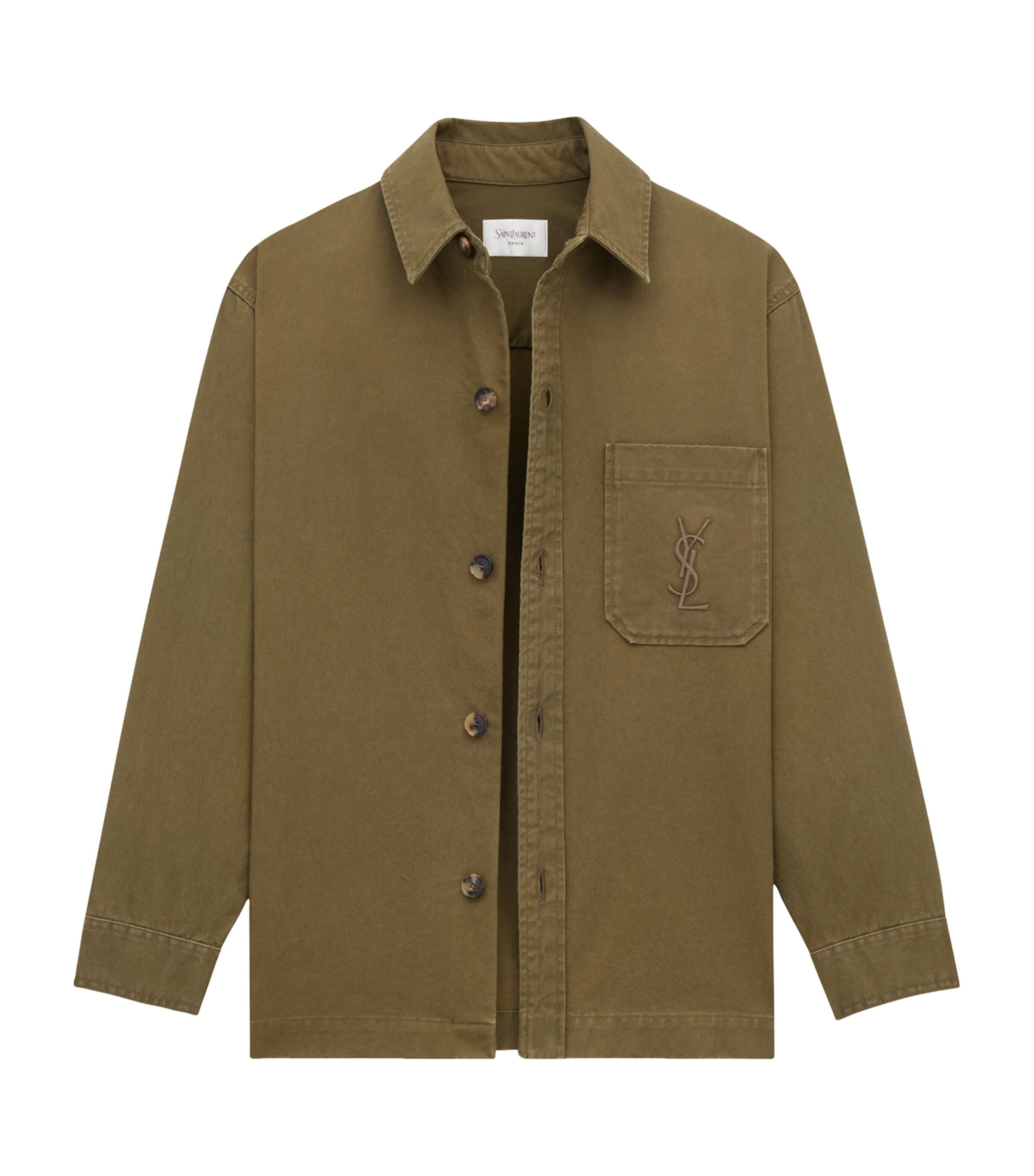 Cotton Gabardine Cassandre Overshirt