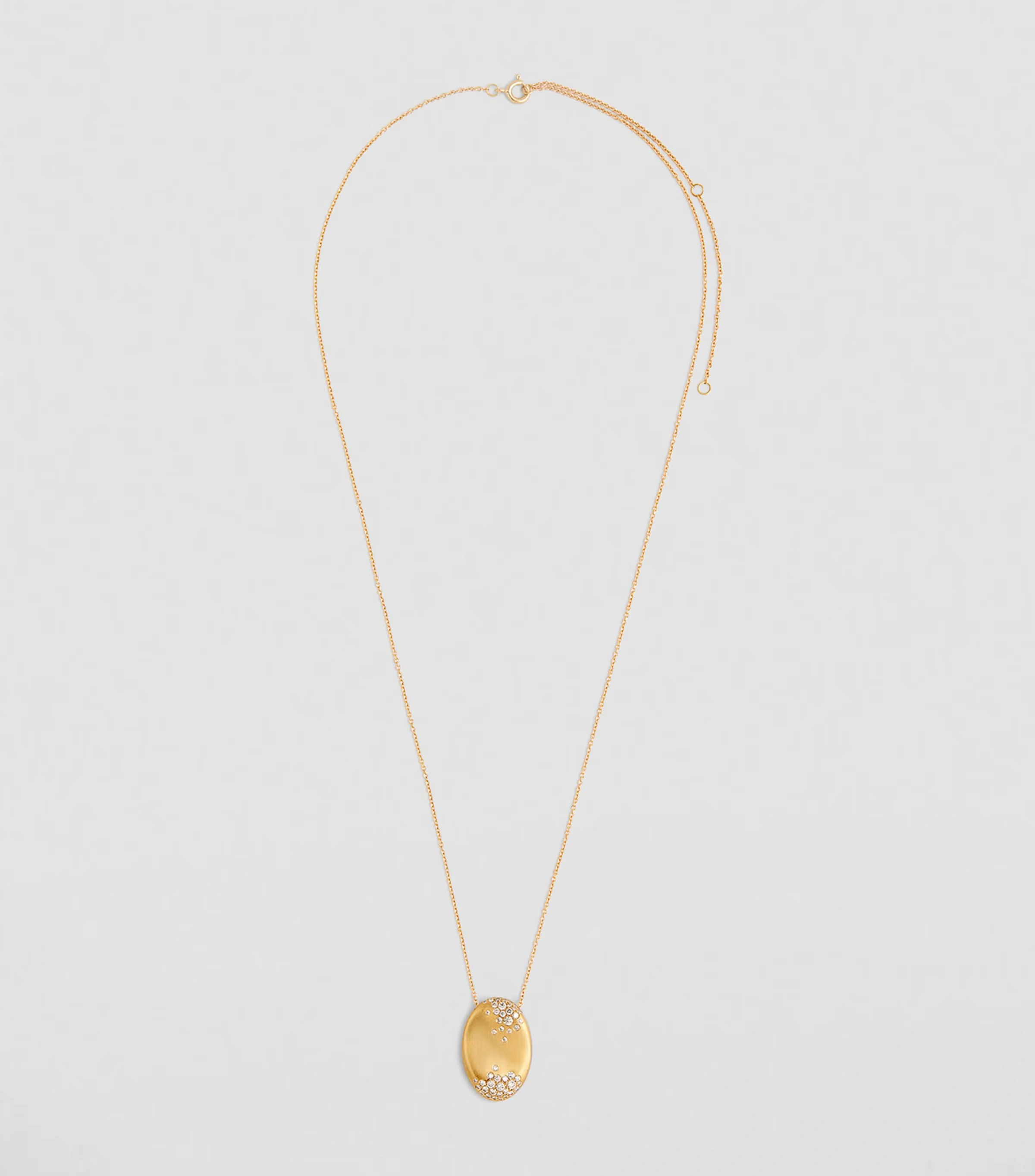 Yellow Gold and Champagne Diamond My Muse Storm Necklace