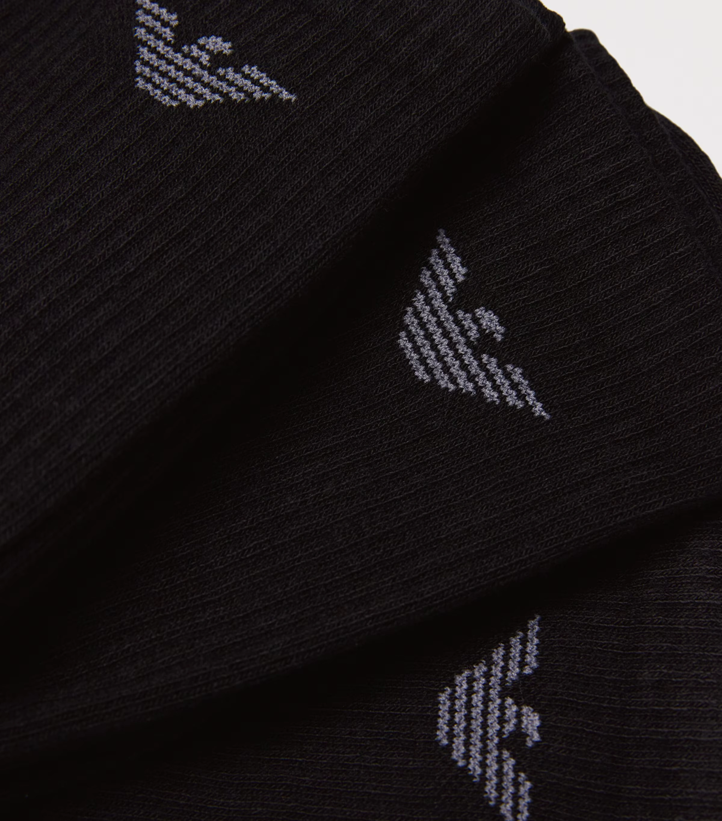 Cotton-Blend Logo Ankle Socks (Pack of 3)