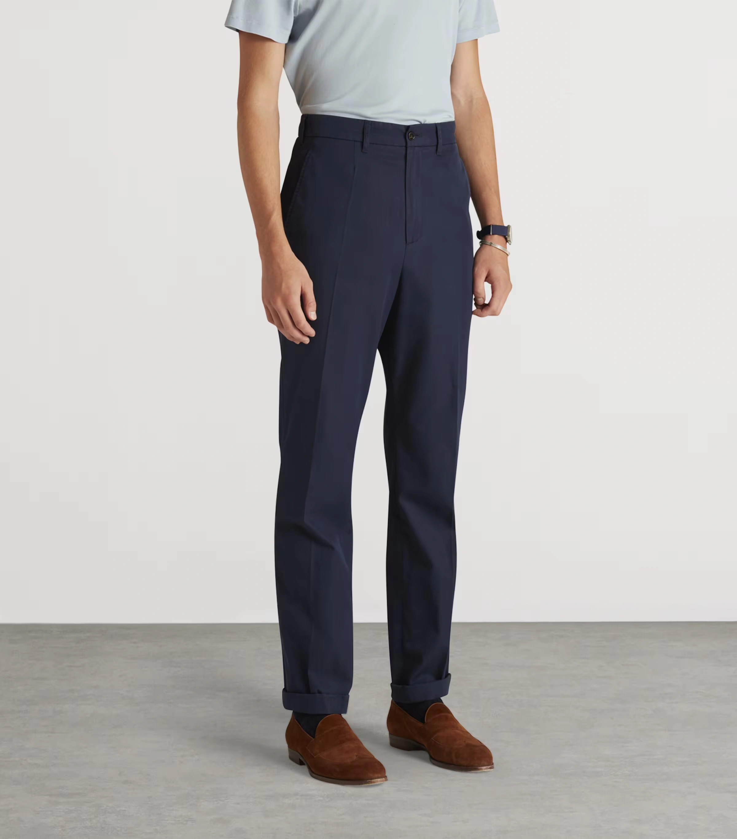 Cotton Gabardine Chinos 3 Cotton Gabardine Chinos