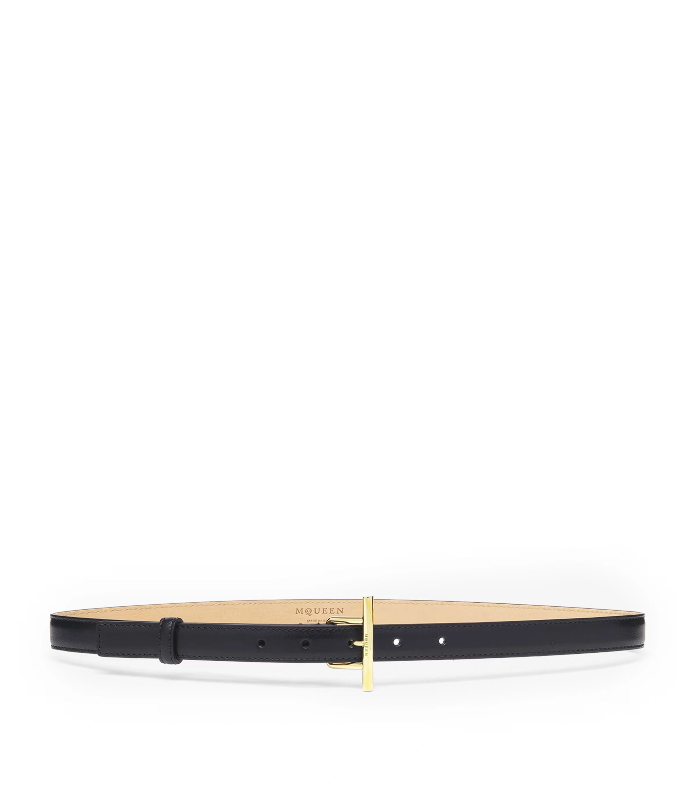 Leather T-Bar Belt