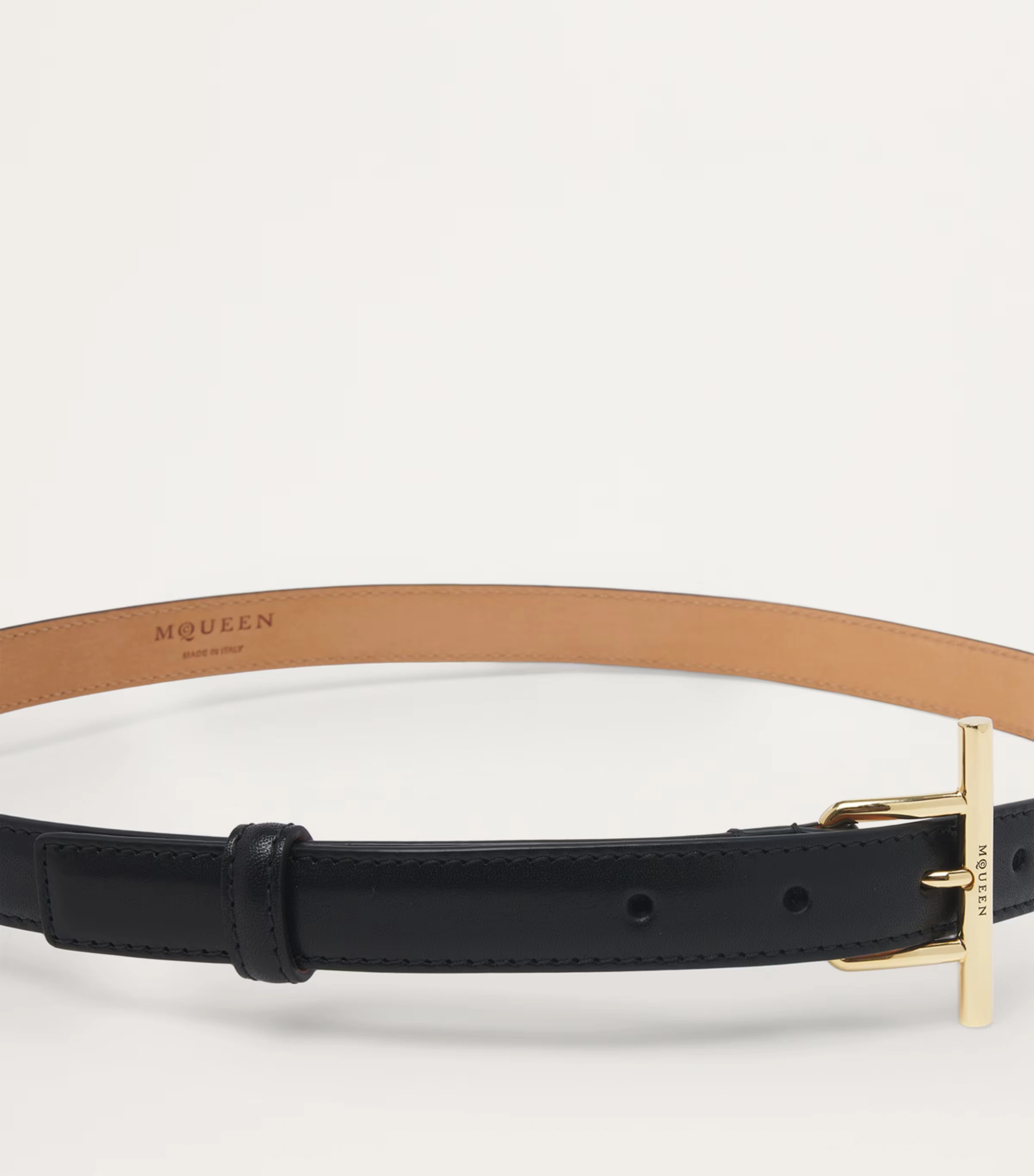 Leather T-Bar Belt
