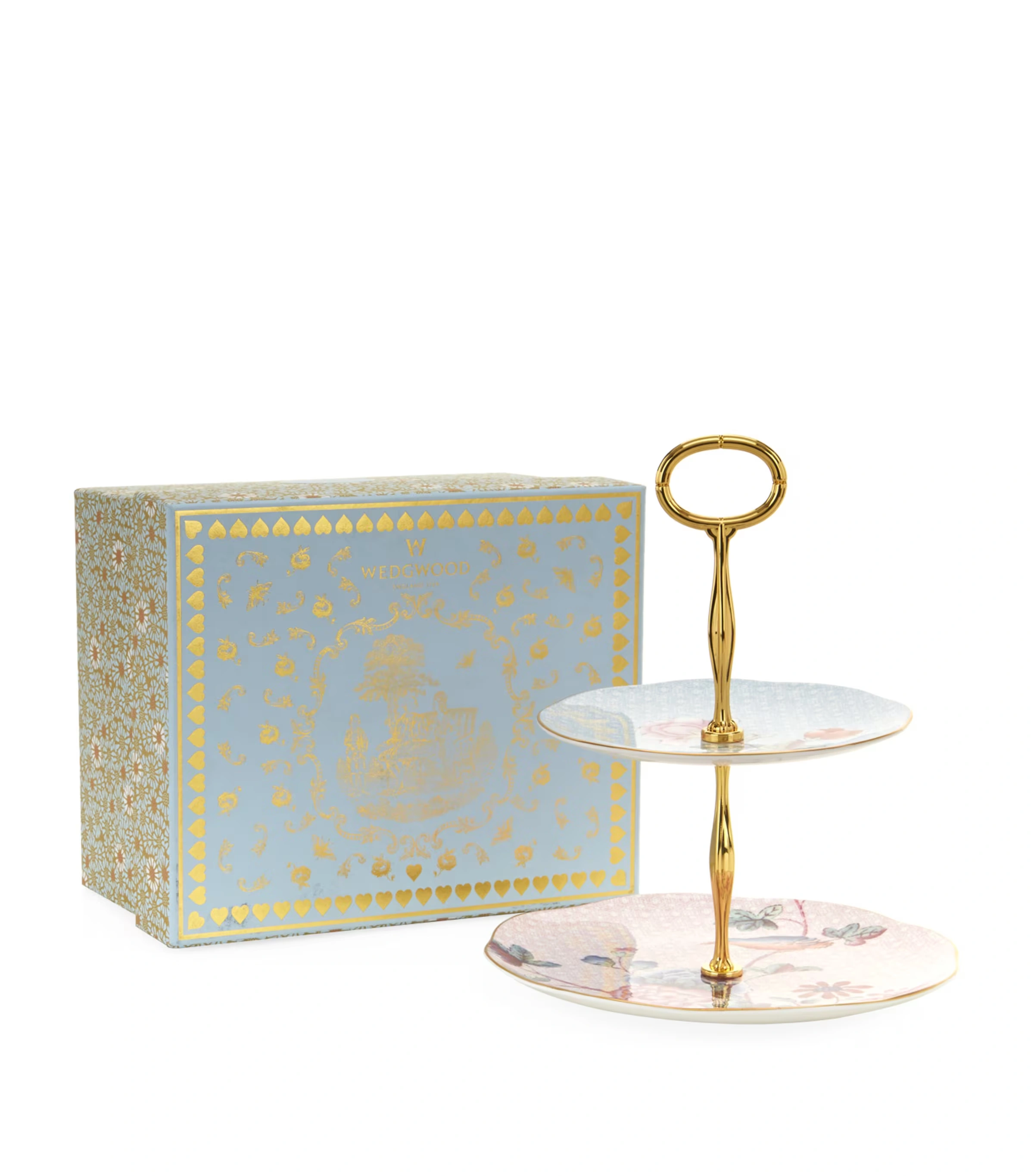 Cuckoo Two-Tier Cake Stand