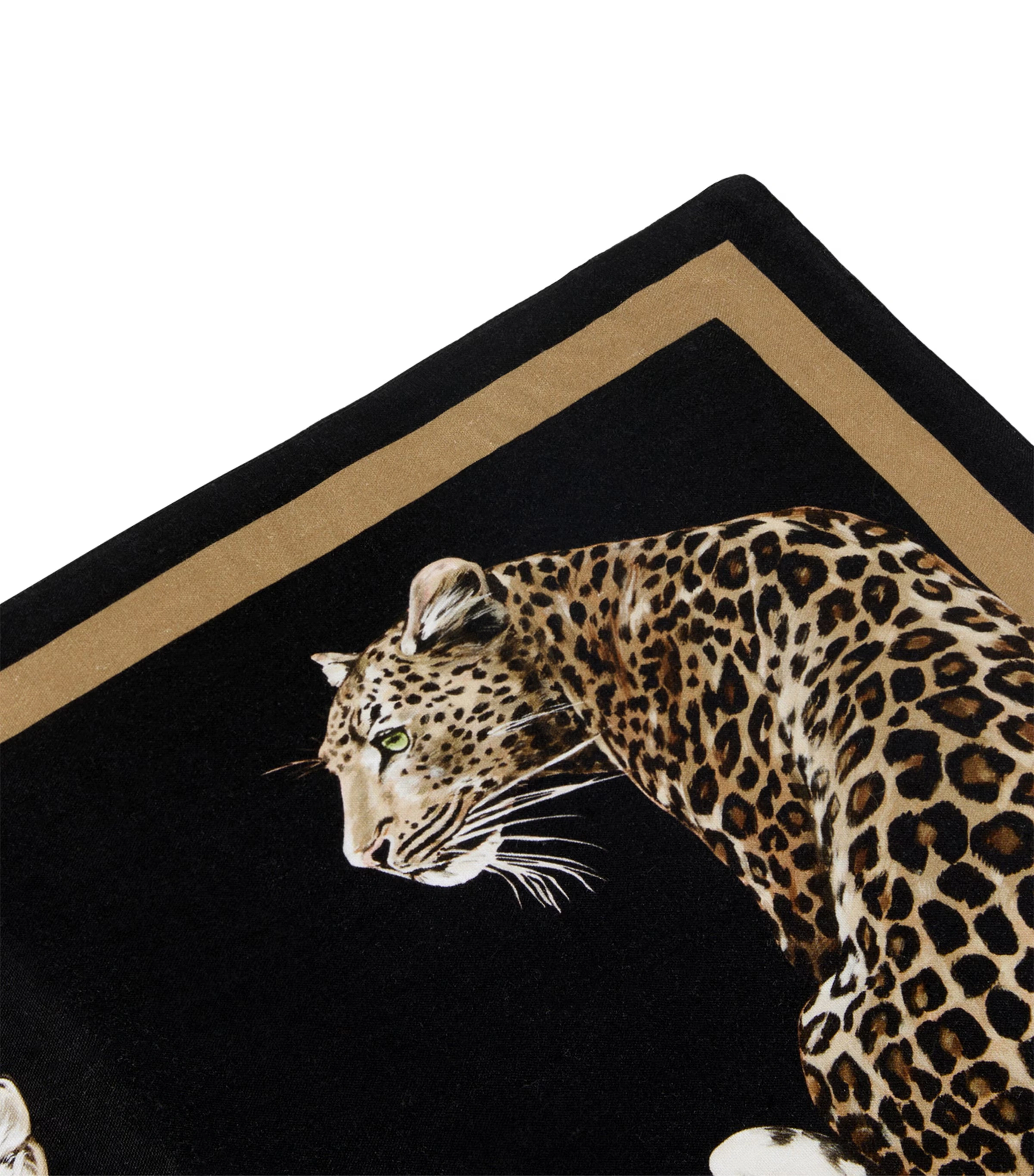 Linen Leopardo Placemat and Napkin Set
