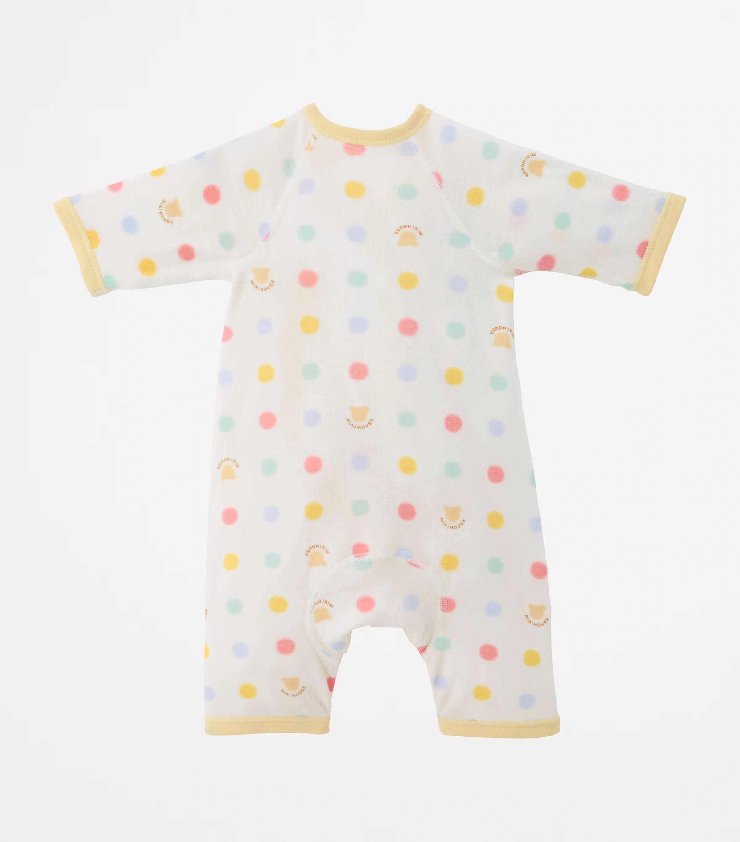 Cotton Polka Dot Playsuit (1 Month)