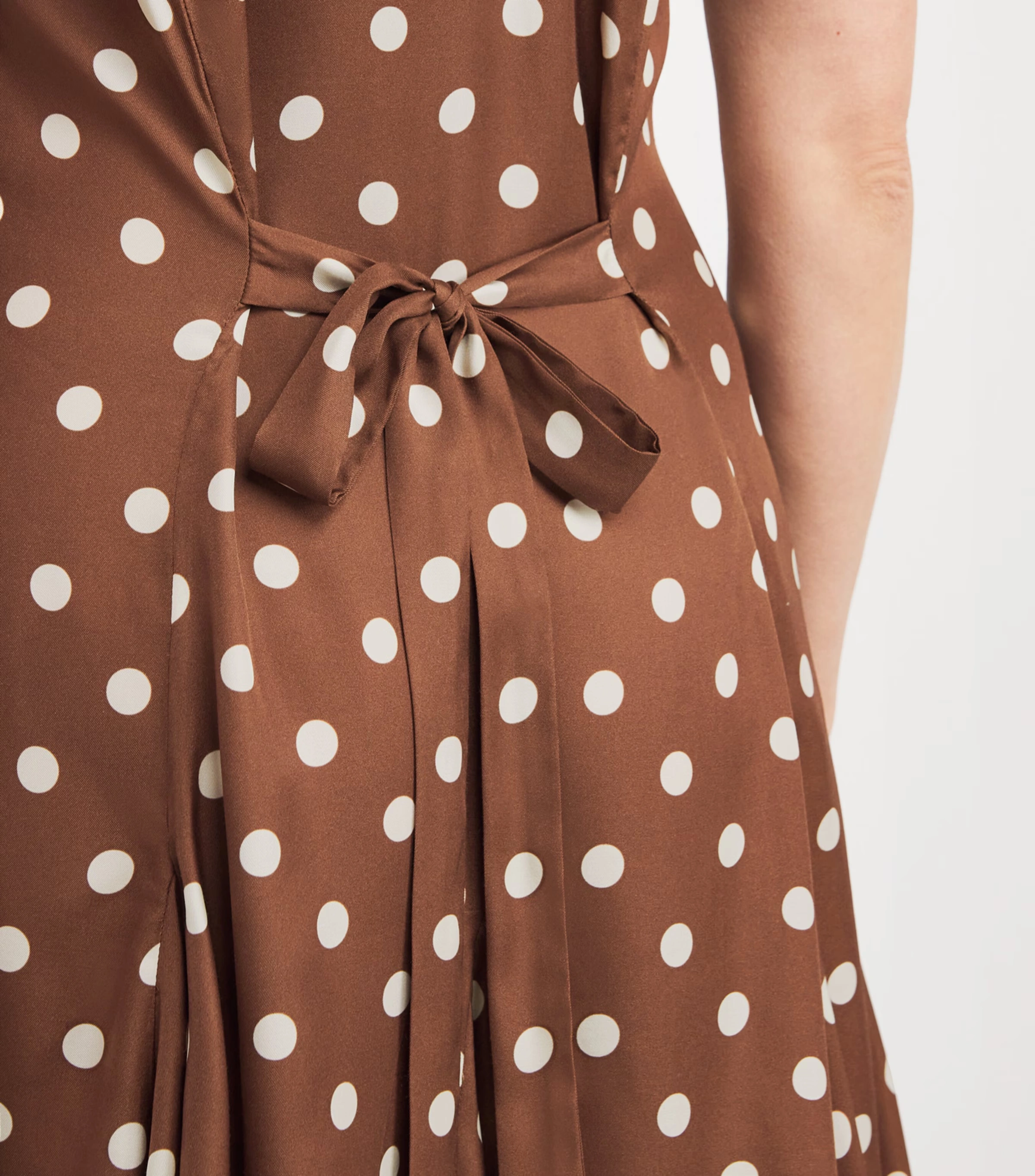 Silk-Blend Satin Aubrey Mini Dress