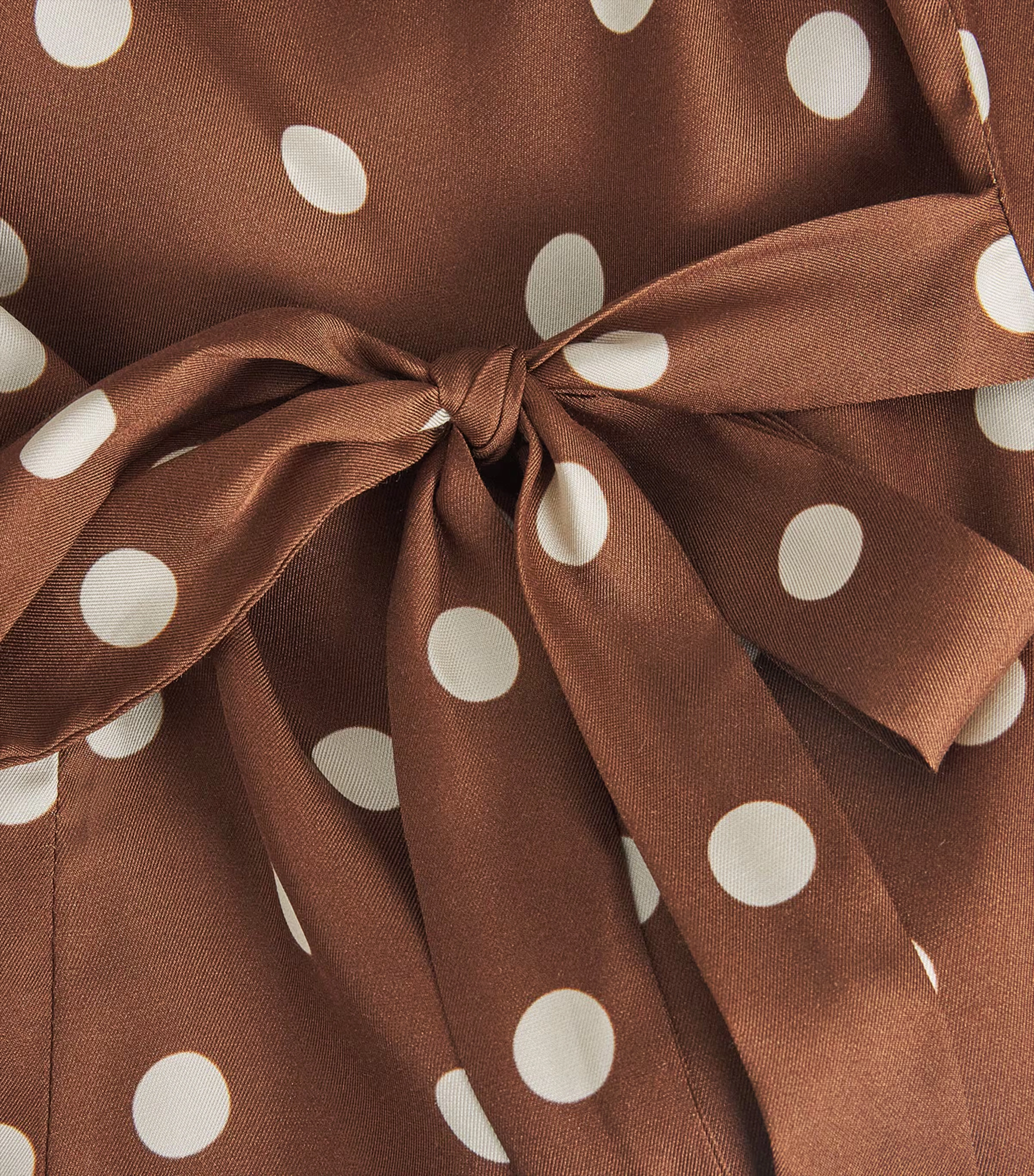 Silk-Blend Satin Aubrey Mini Dress