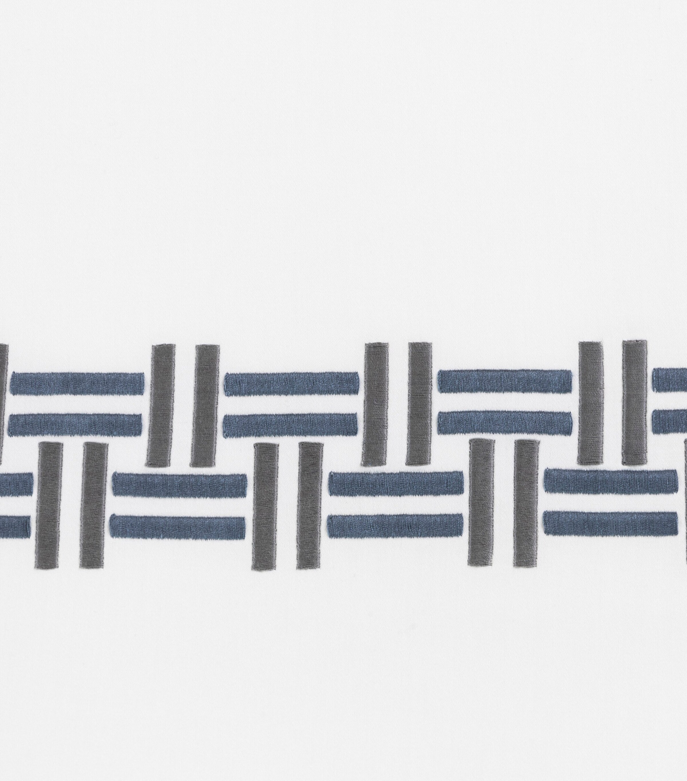 Basket Weave Super King Duvet Cover (260cm x 240cm)