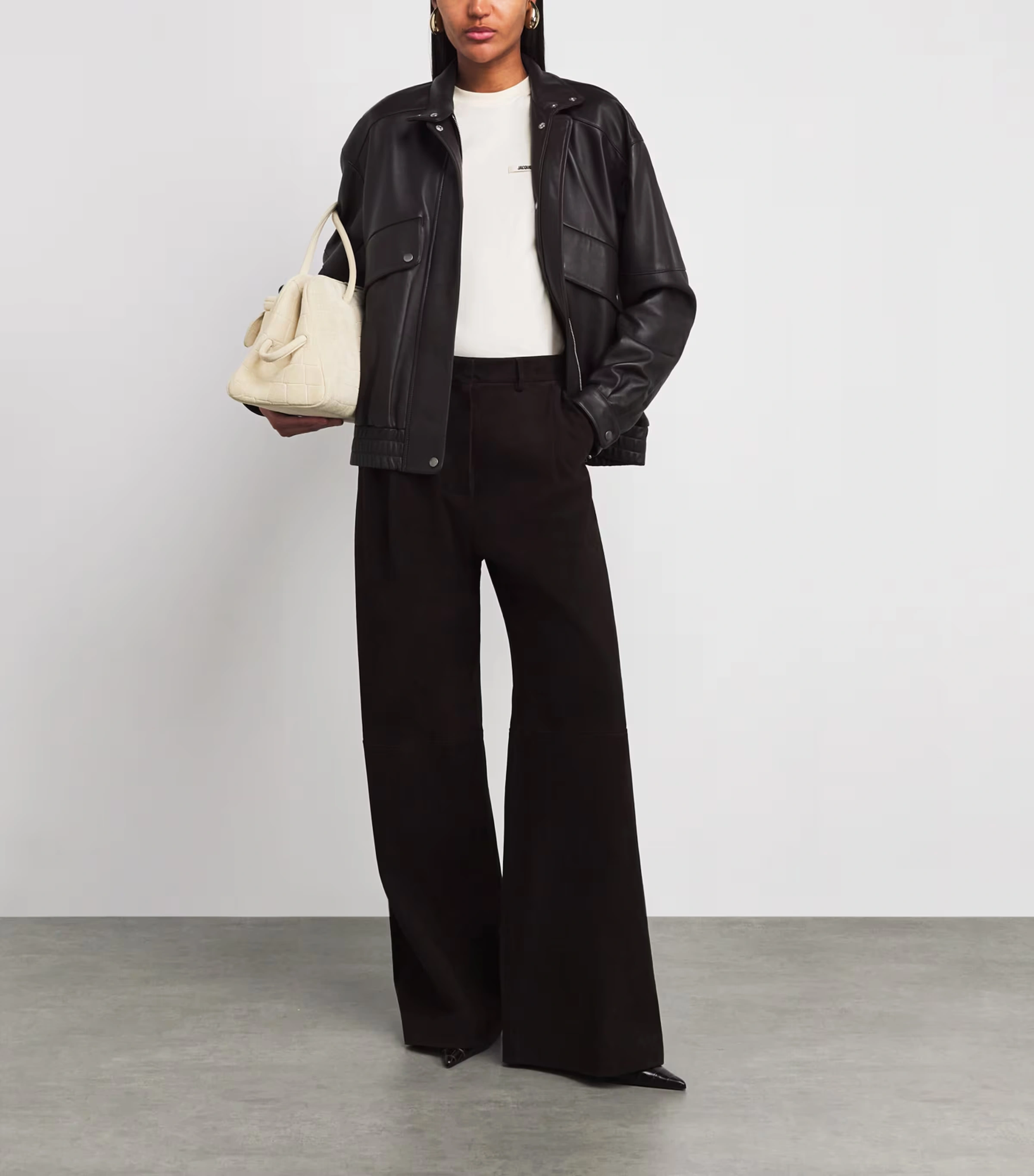 Cotton Grosgrain Logo T-Shirt