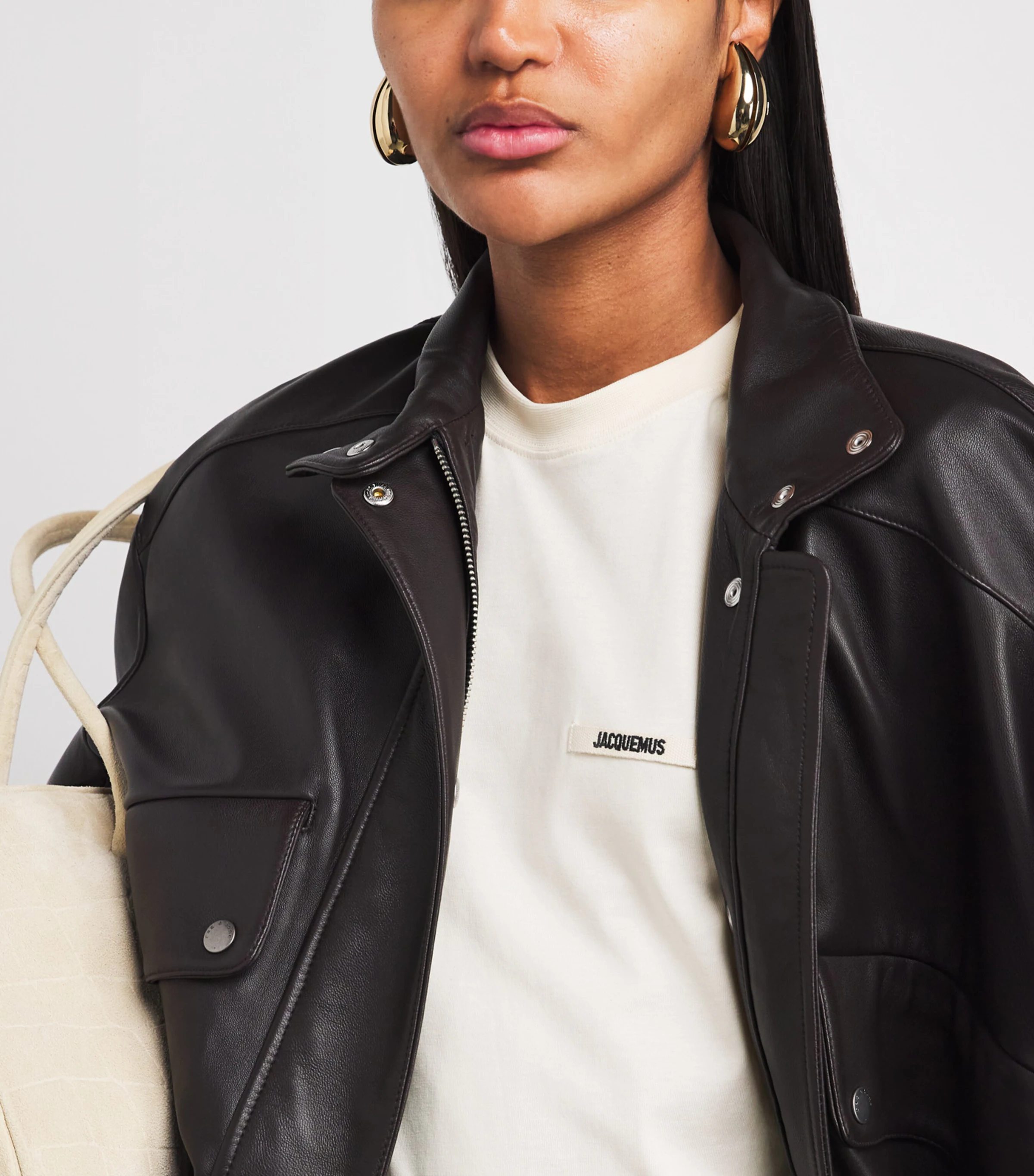 Cotton Grosgrain Logo T-Shirt 6 Cotton Grosgrain Logo T-Shirt