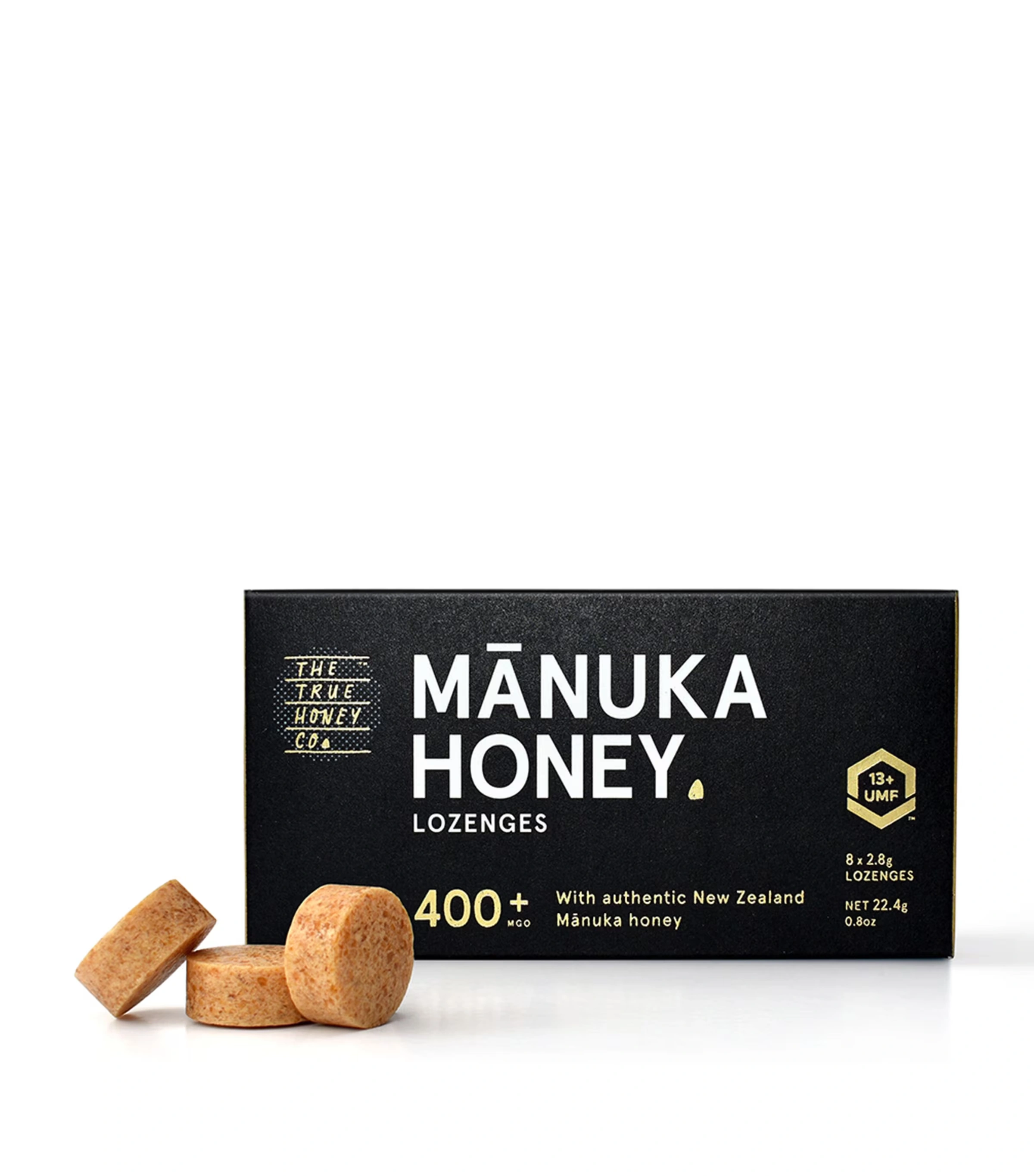 400+ MGO Manuka Honey Lozenges (8 x 2.8g)