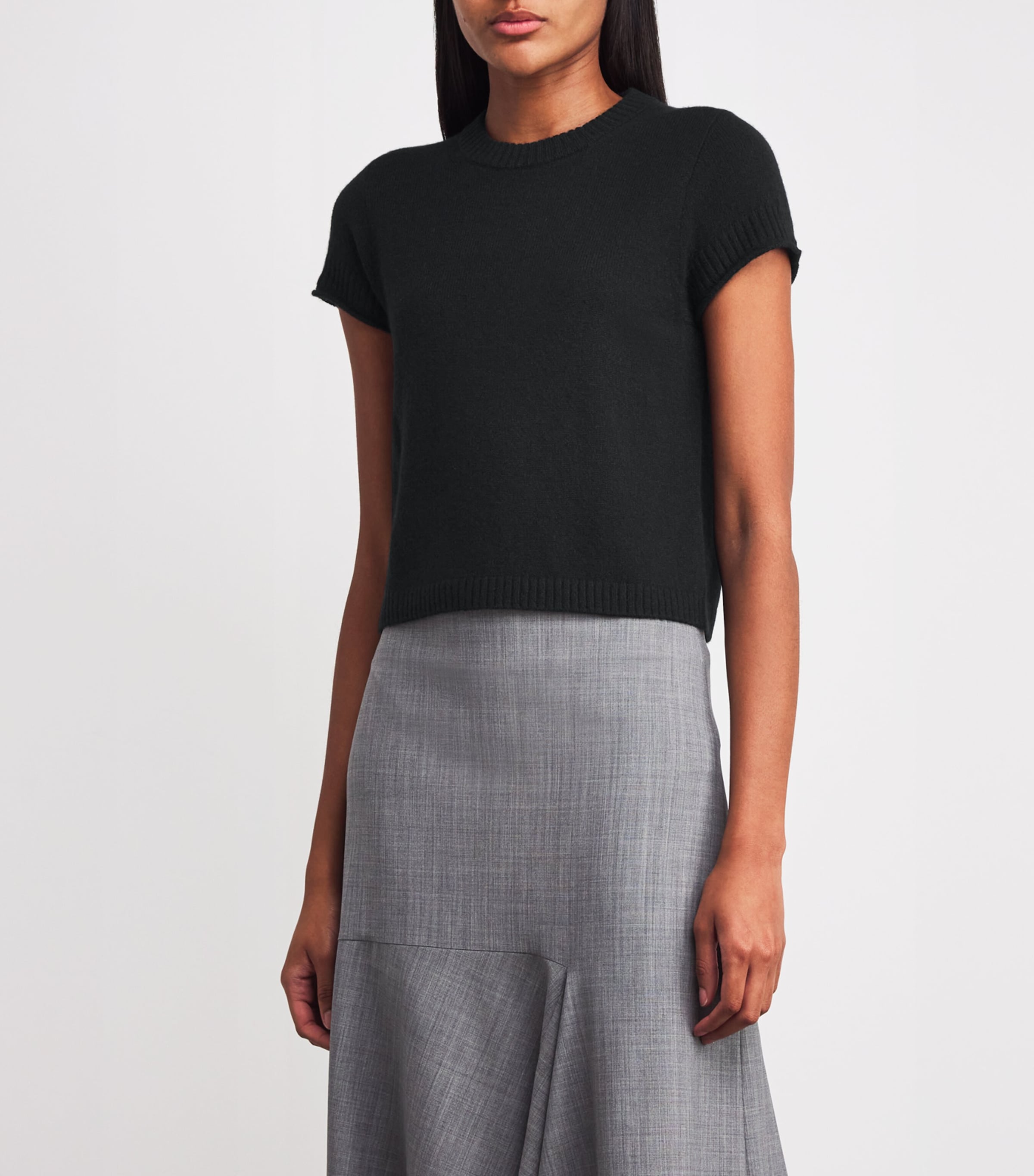 Cashmere Shrunken Baby T-Shirt