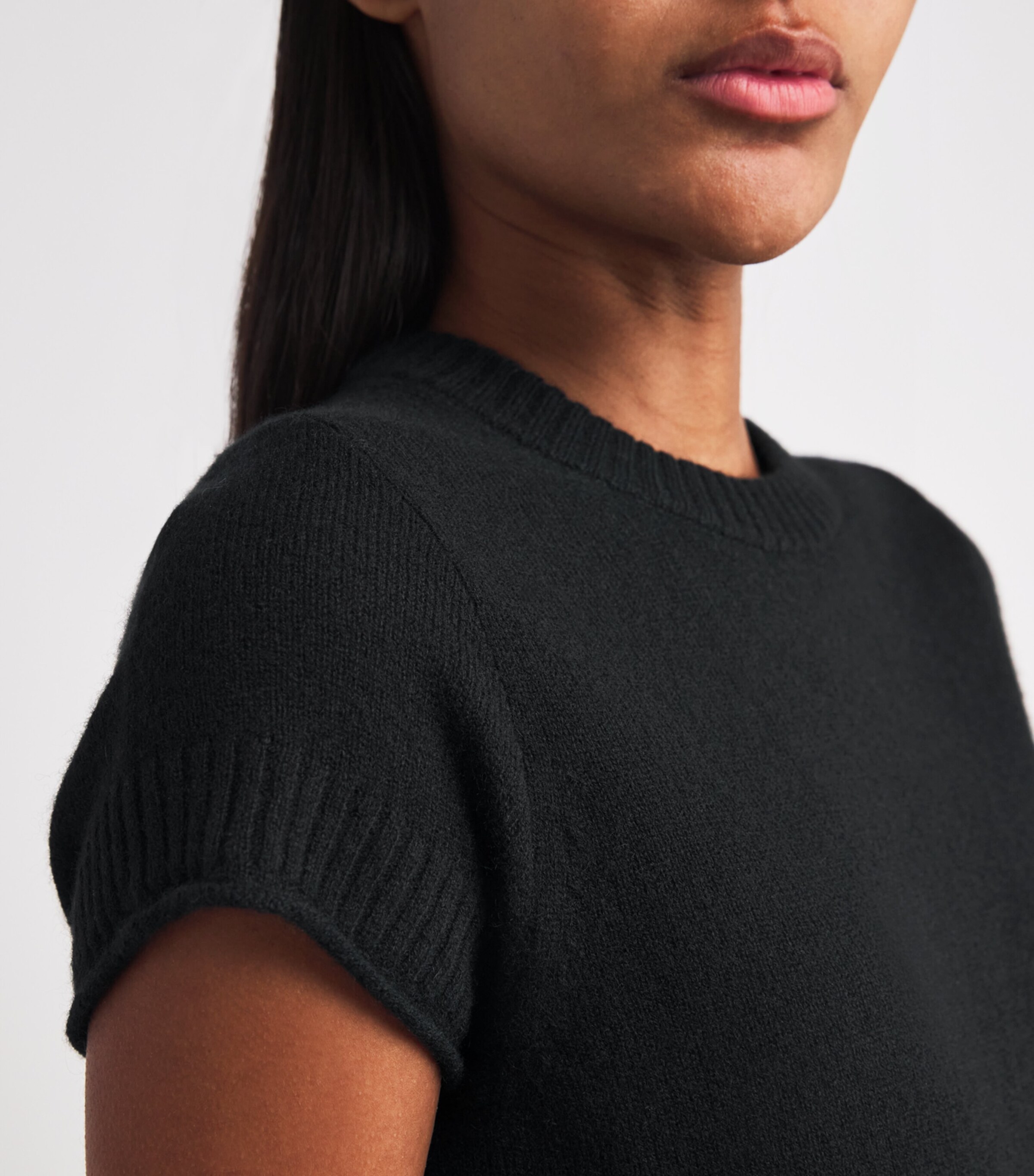 Cashmere Shrunken Baby T-Shirt