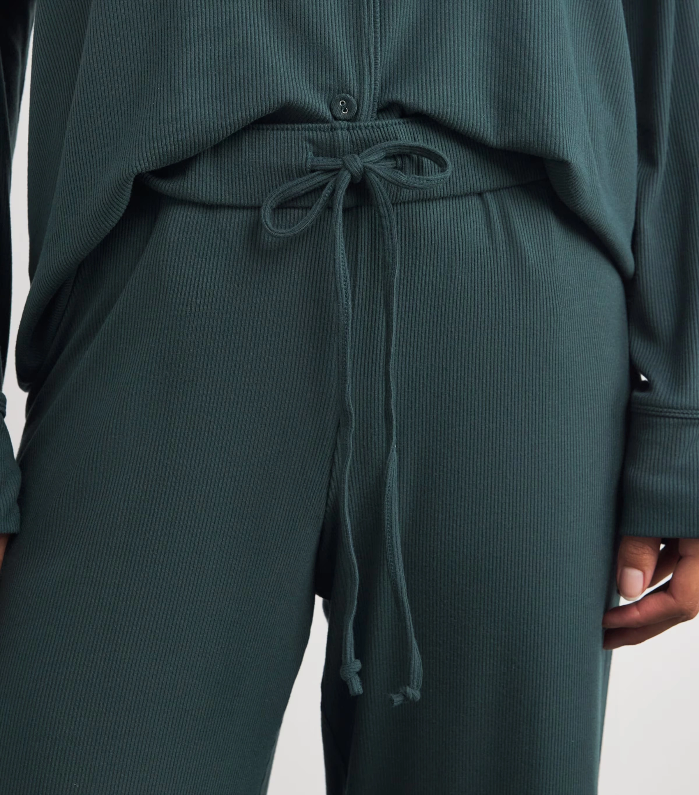 Ribbed Soft Lounge Pyjama Set 5 Ribbed Soft Lounge Pyjama Set