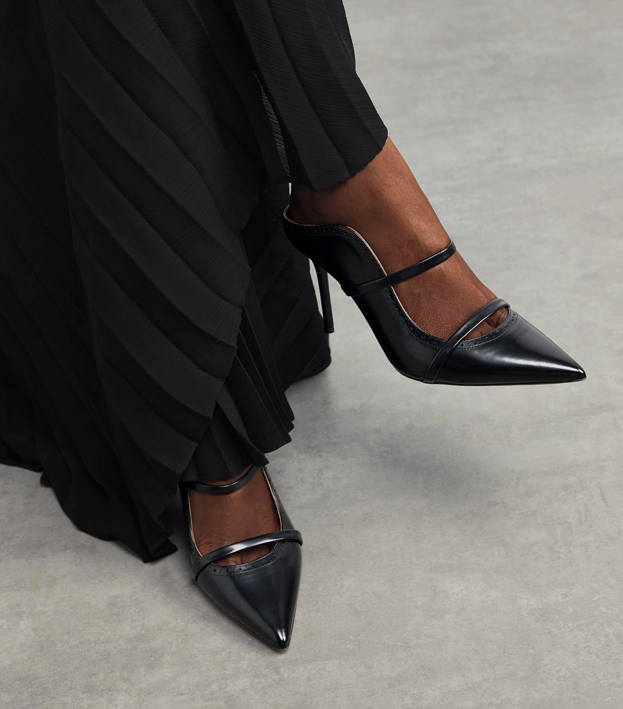 Leather Maureen Mules 85