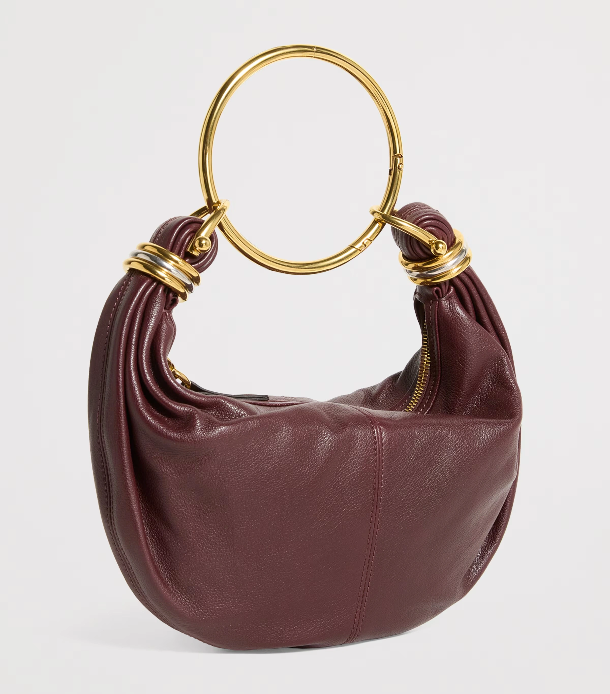 Small Leather Bracelet Top-Handle Bag 3 Small Leather Bracelet Top-Handle Bag