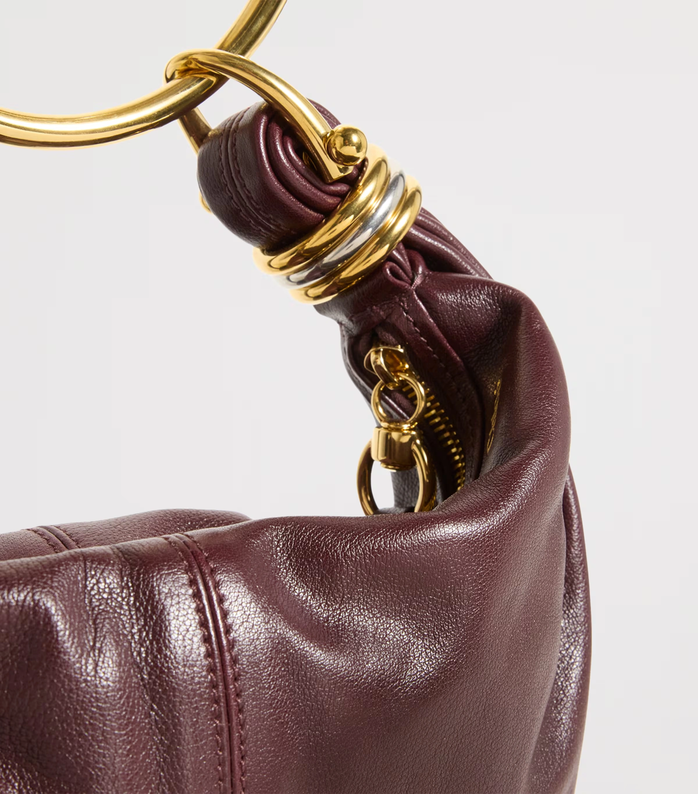 Small Leather Bracelet Top-Handle Bag 6 Small Leather Bracelet Top-Handle Bag