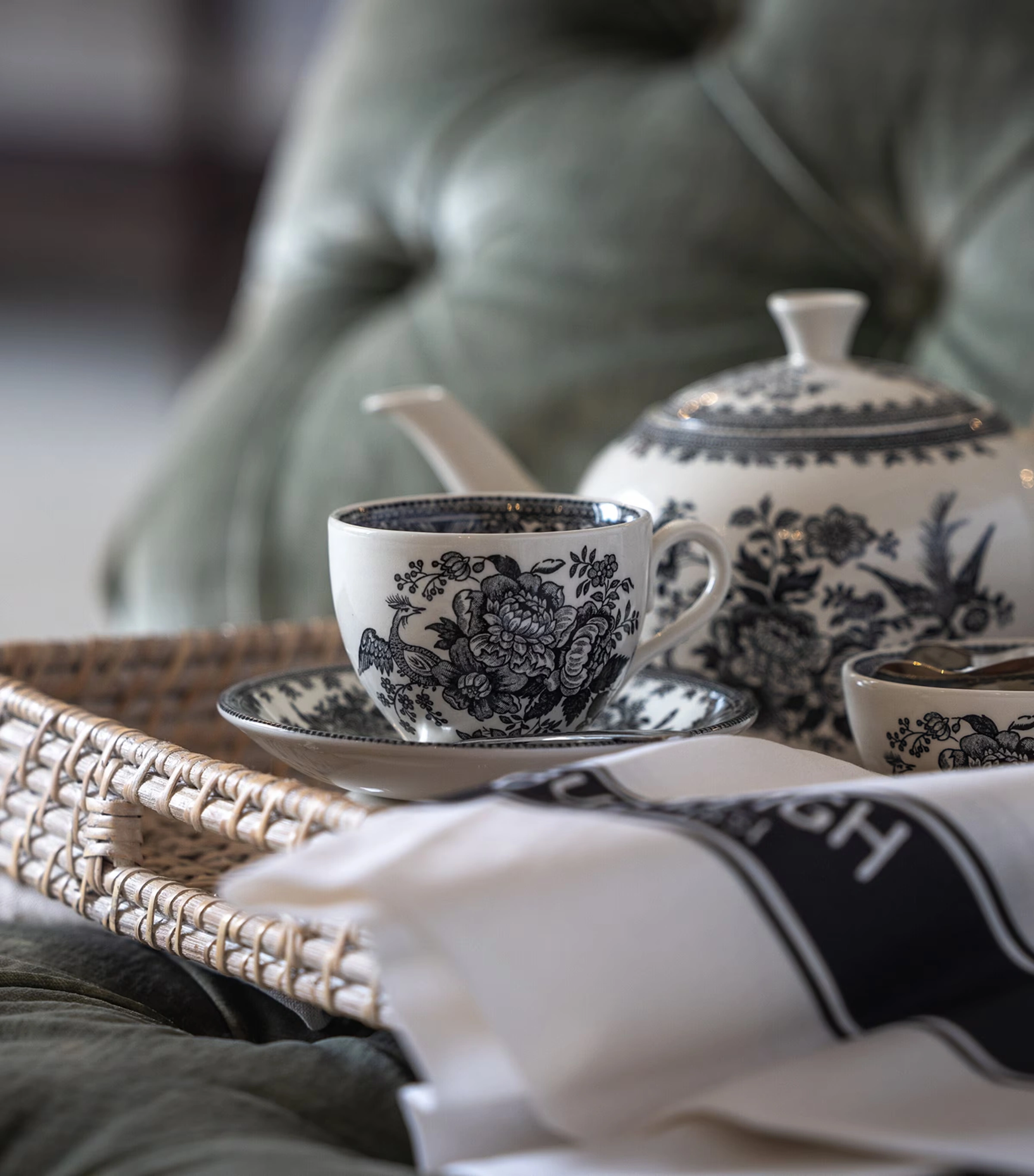 Asiatic Pheasants Teacup and Saucer 3 Asiatic Pheasants Teacup and Saucer