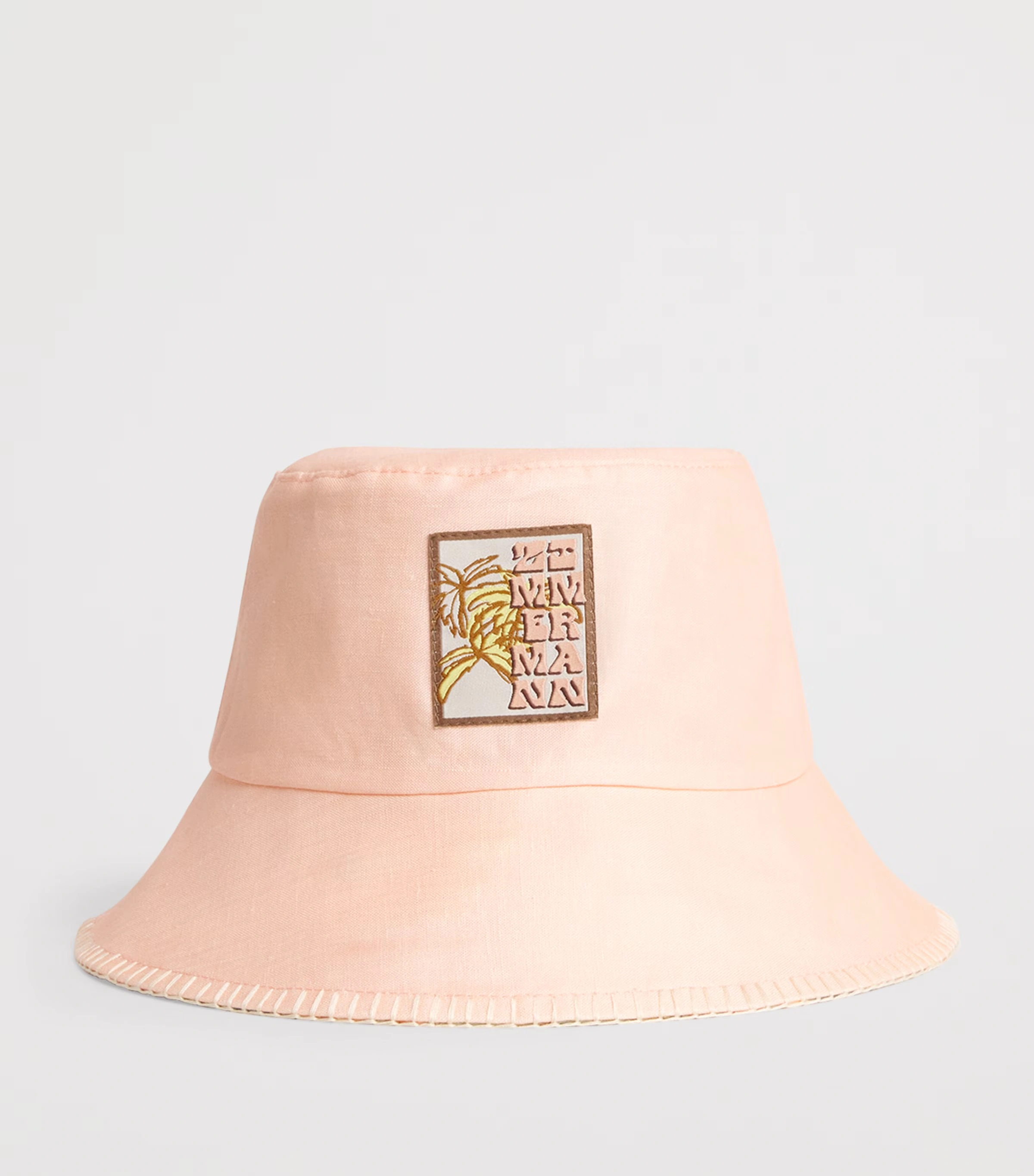 Canvas Patchwork Bucket Hat 3 Canvas Patchwork Bucket Hat