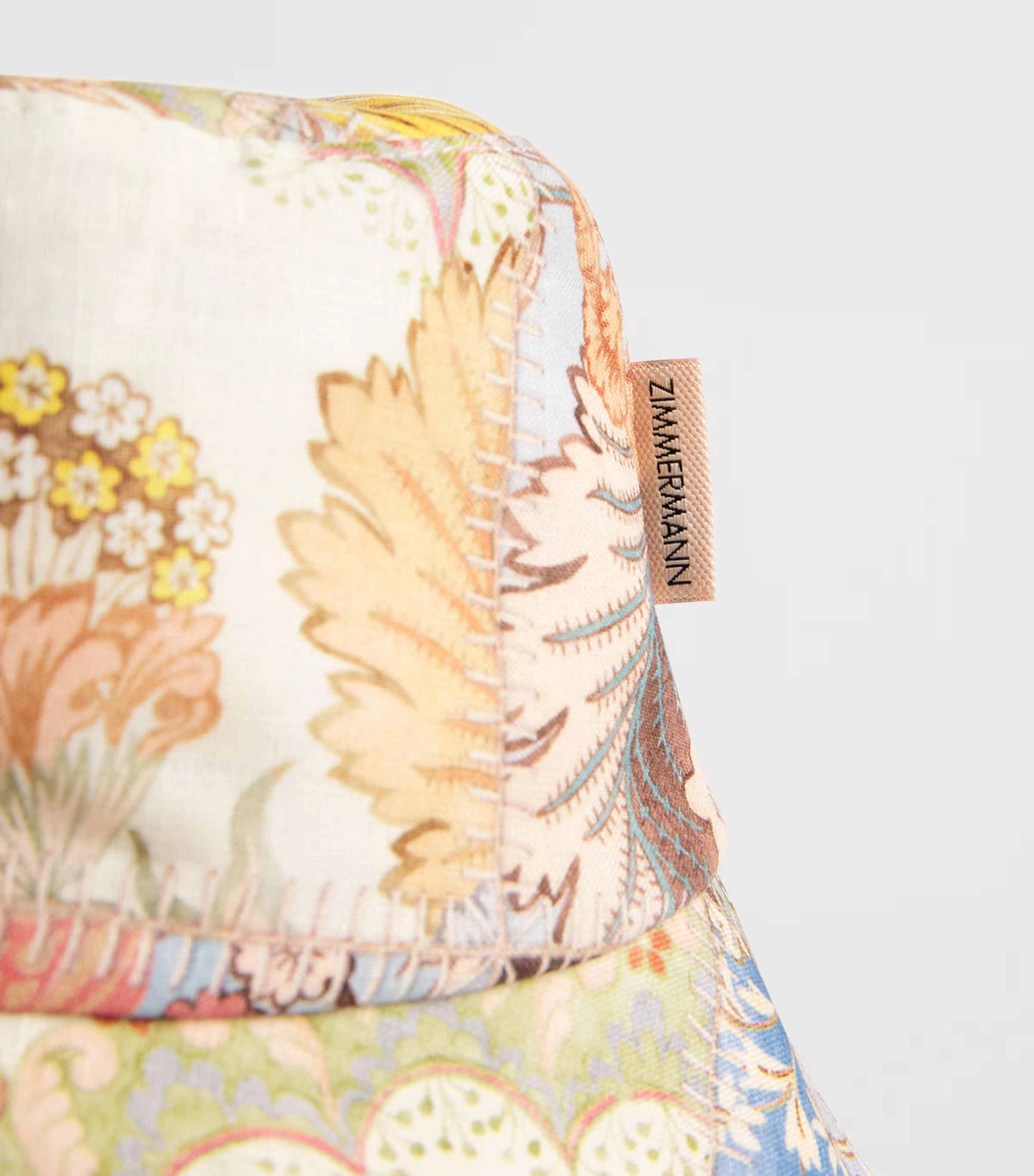 Canvas Patchwork Bucket Hat 4 Canvas Patchwork Bucket Hat