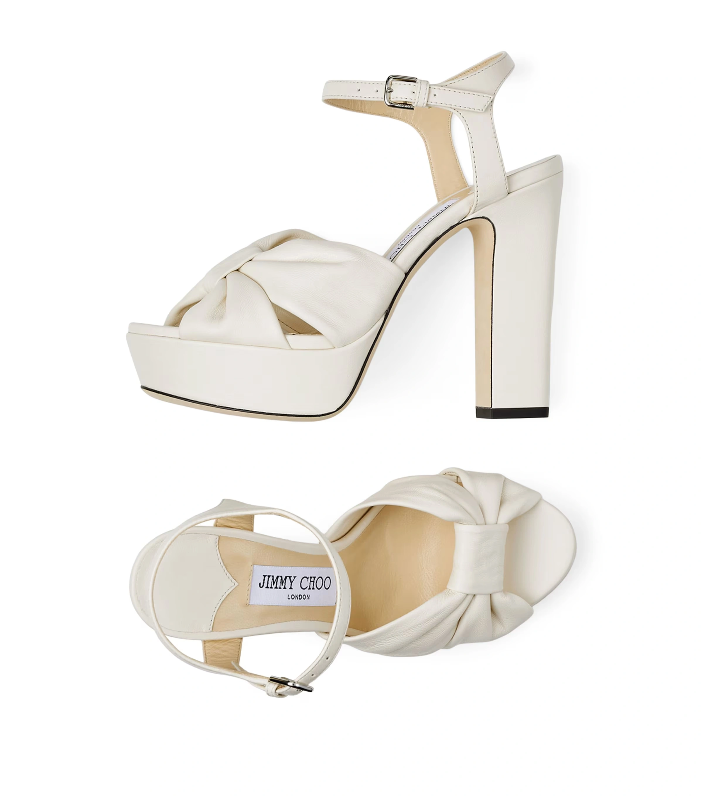 Heloise 120 Leather Sandals