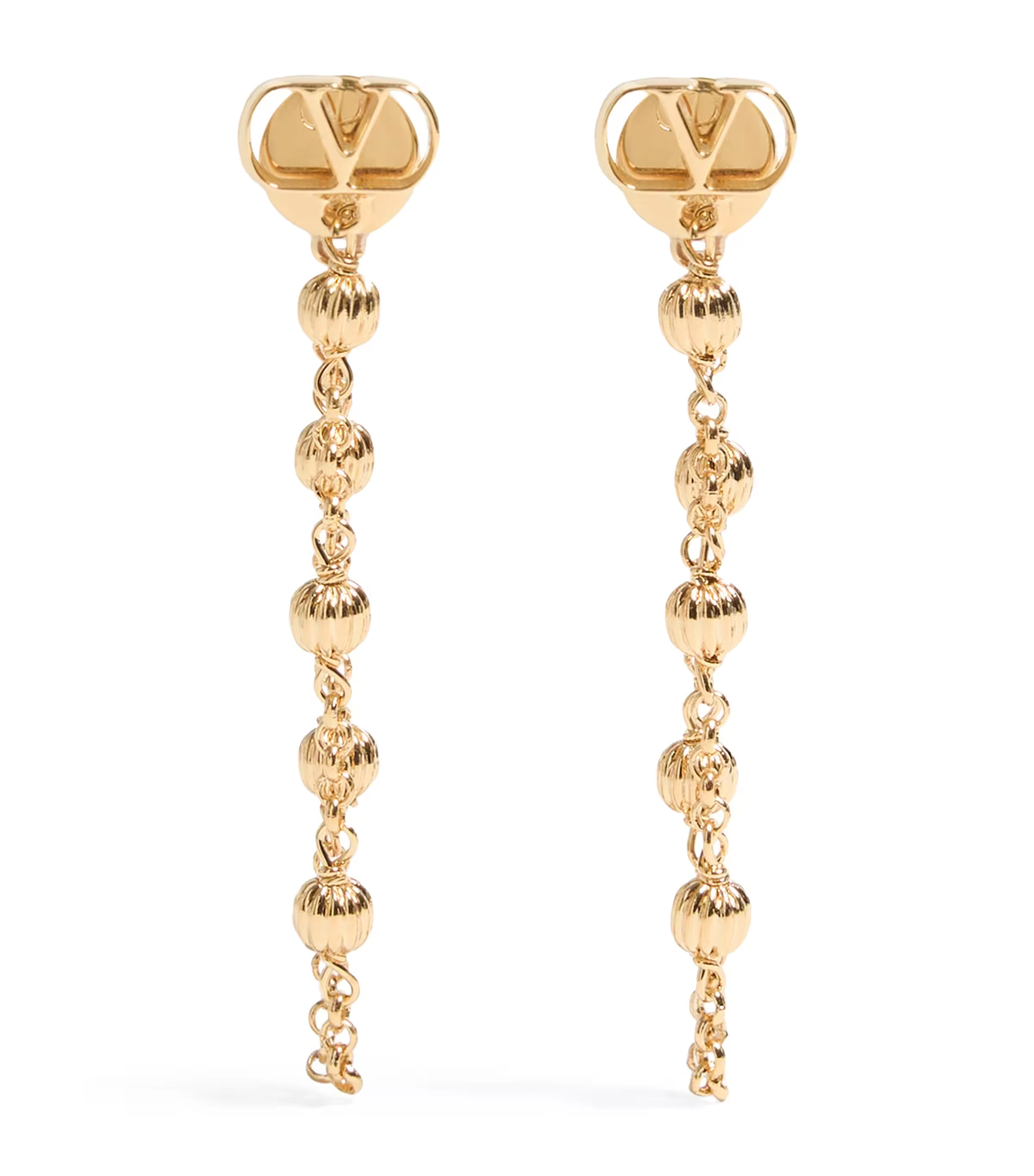 VLogo Signature Drop Earrings