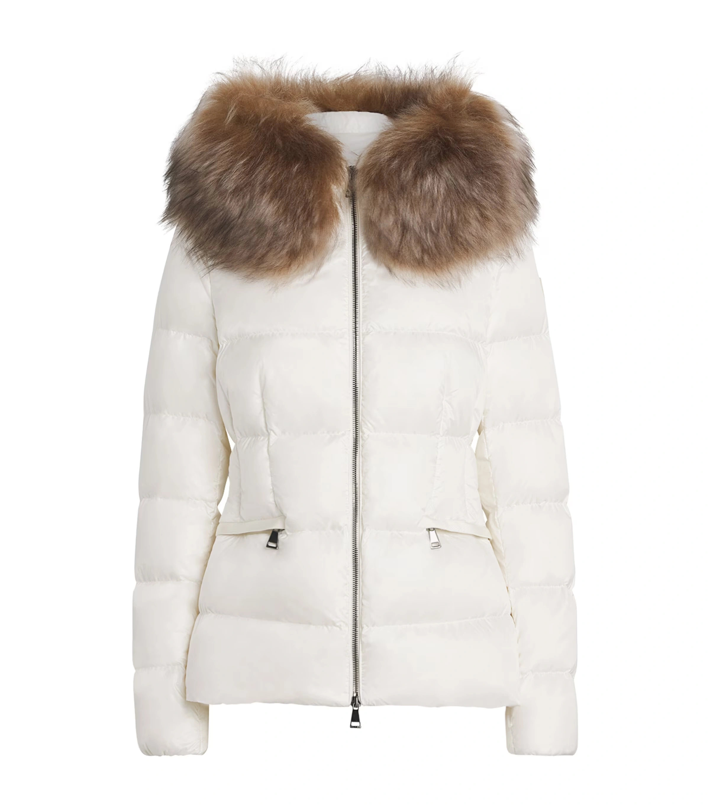 Shearling-Trim Boed Puffer Jacket