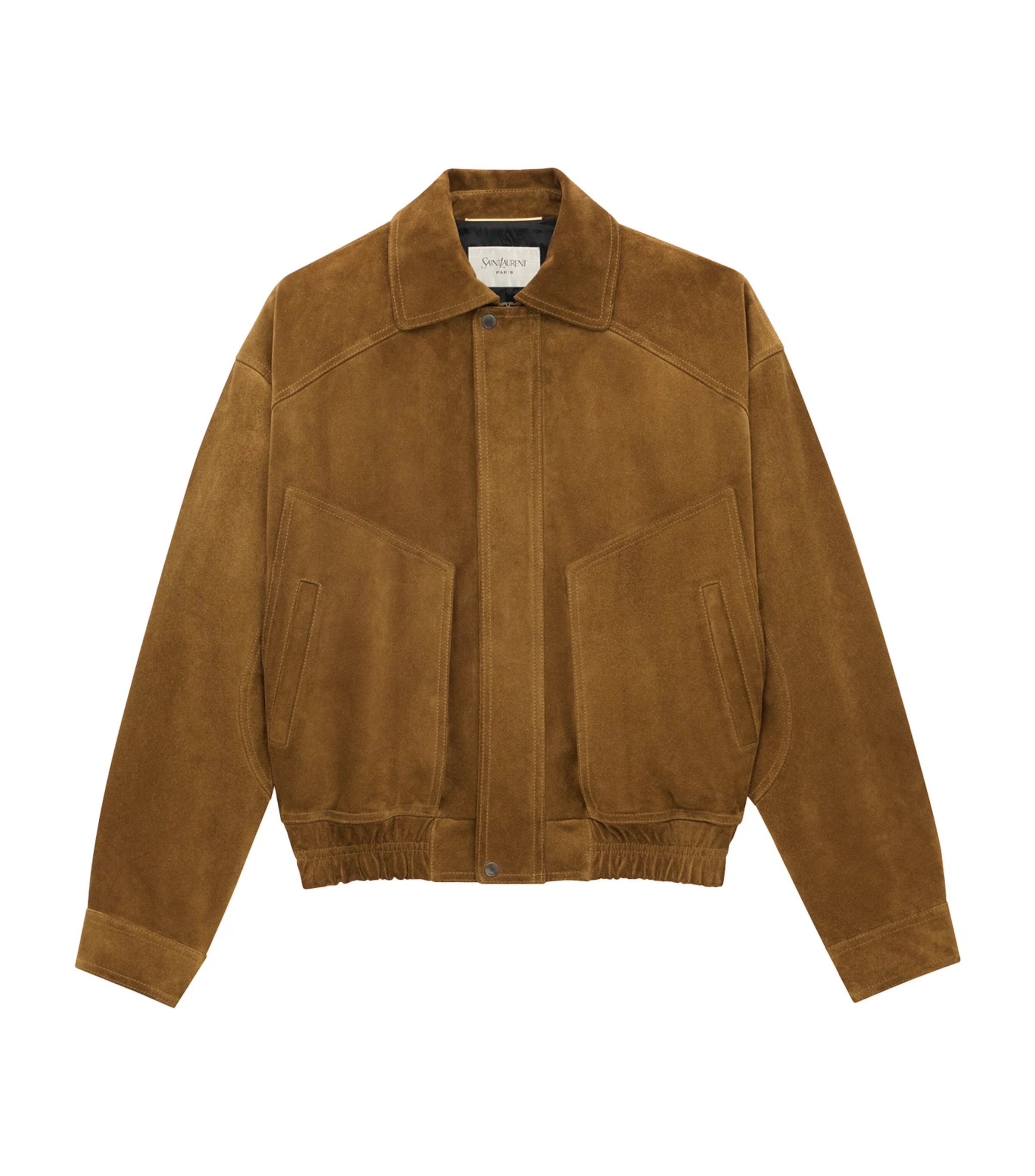 Suede Bomber Jacket