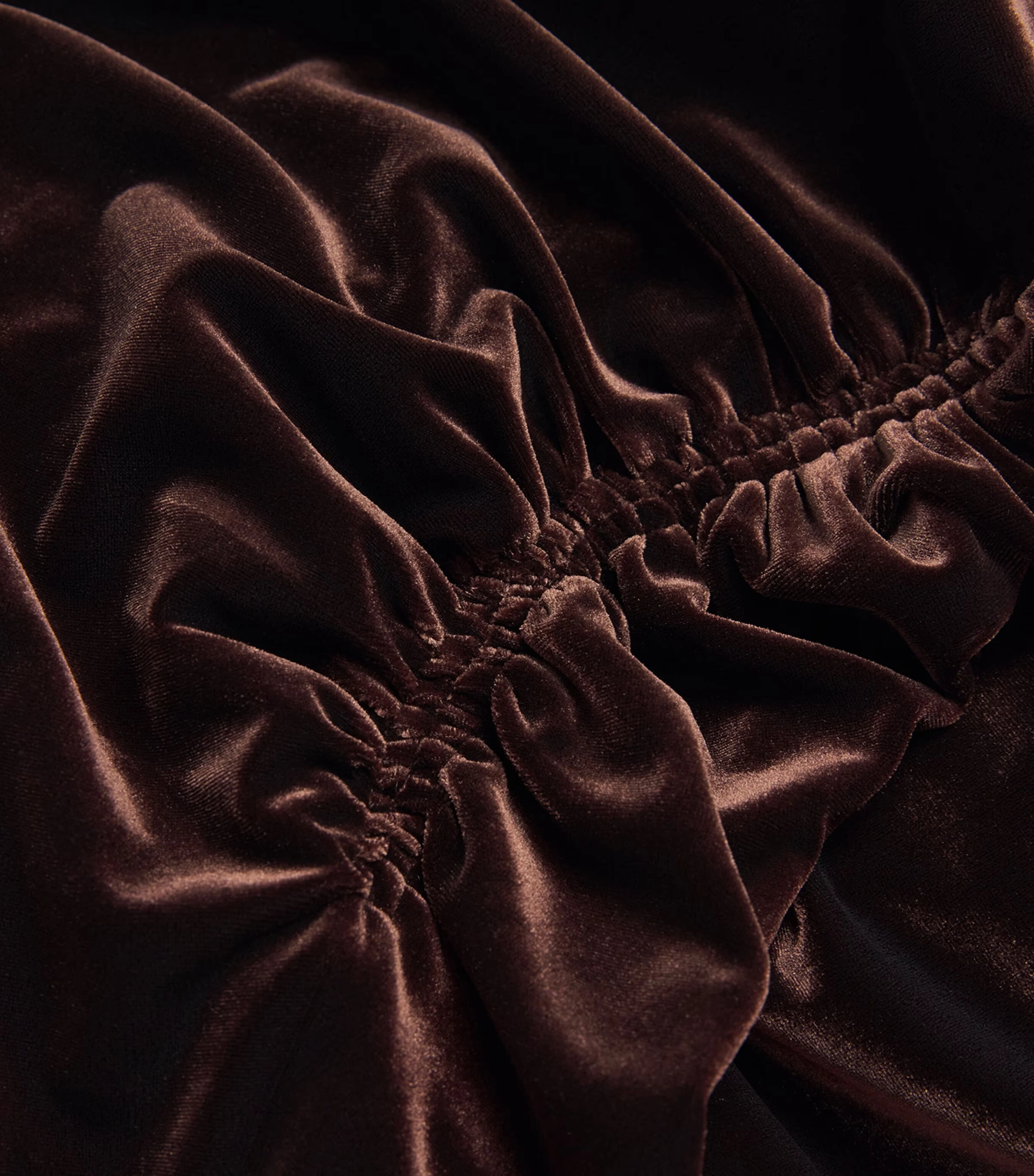 Velour Draped Maxi Dress 5 Velour Draped Maxi Dress