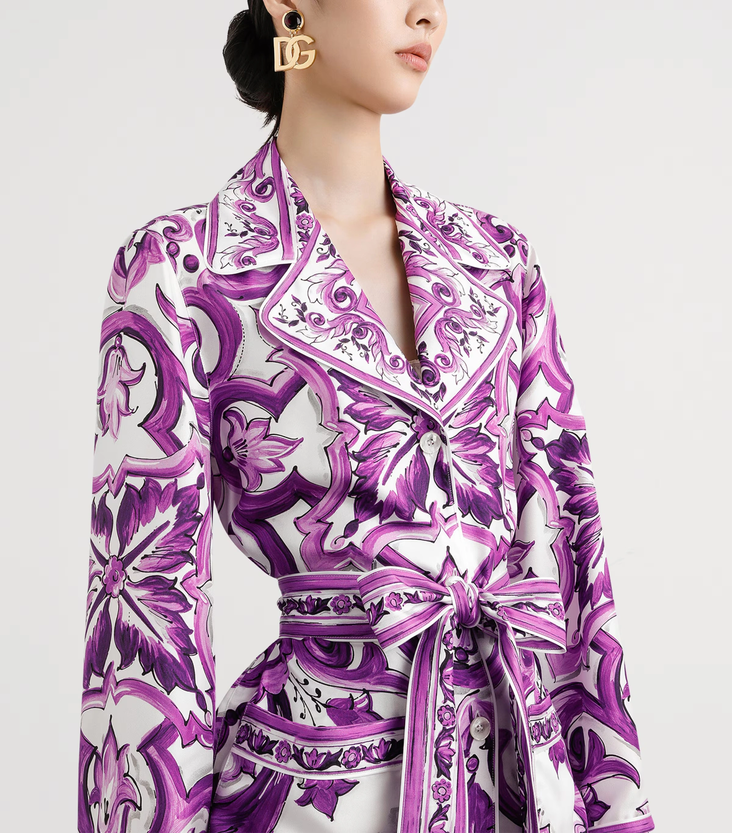 Silk Printed Shirt 4 Silk Printed Shirt