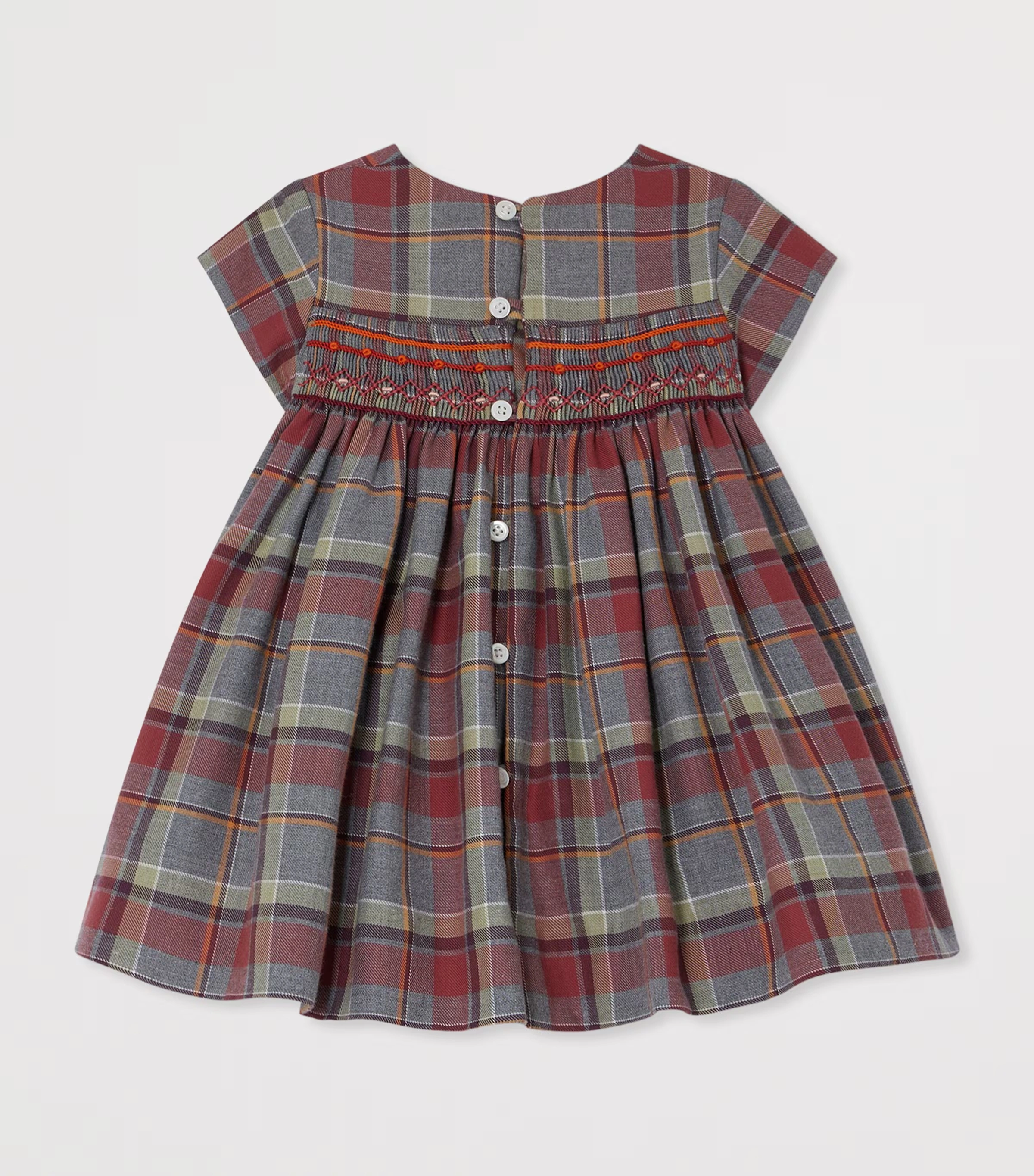 Cotton Tartan Dress (6-18 Months)