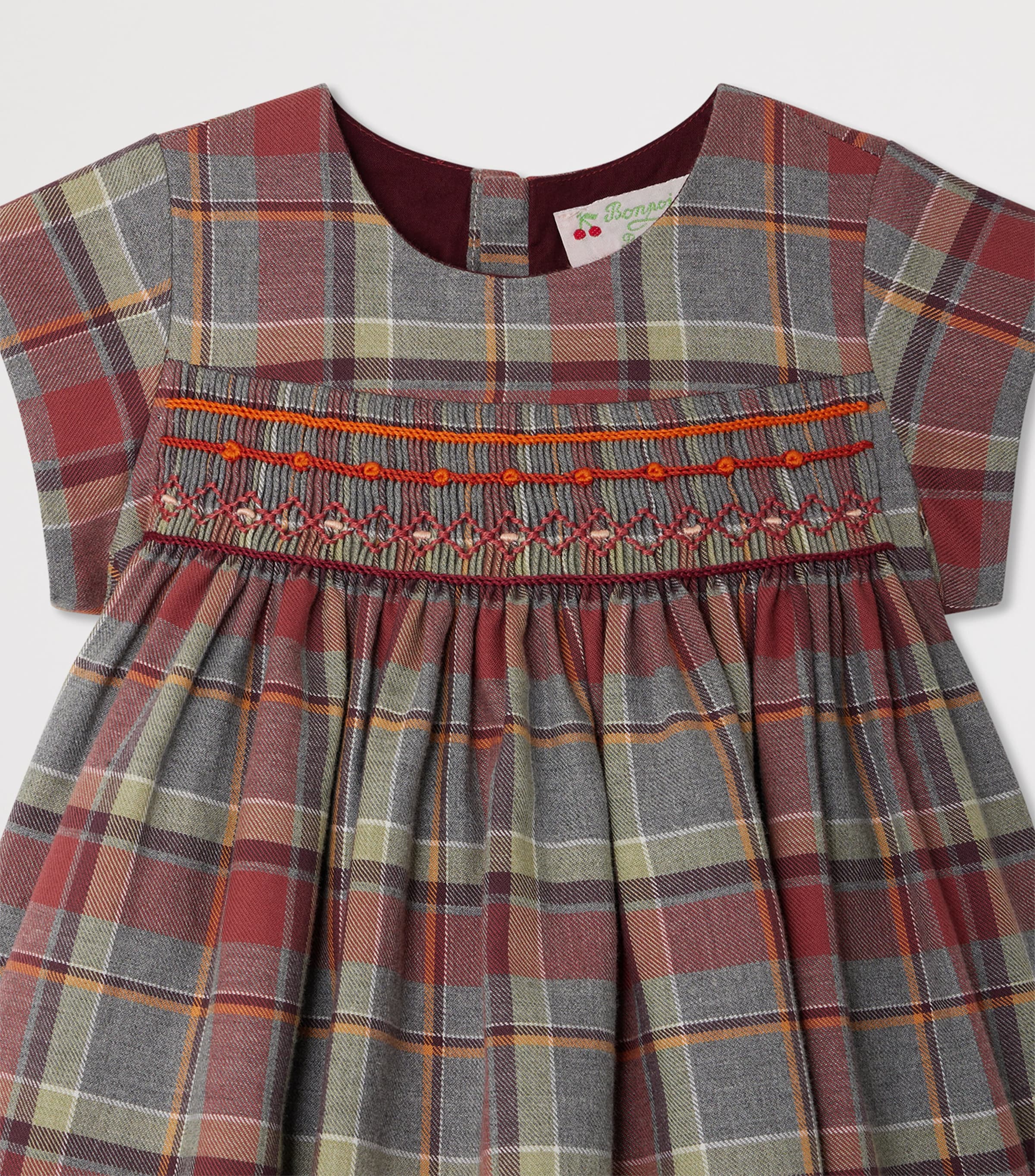 Cotton Tartan Dress (6-18 Months) 3 Cotton Tartan Dress (6-18 Months)